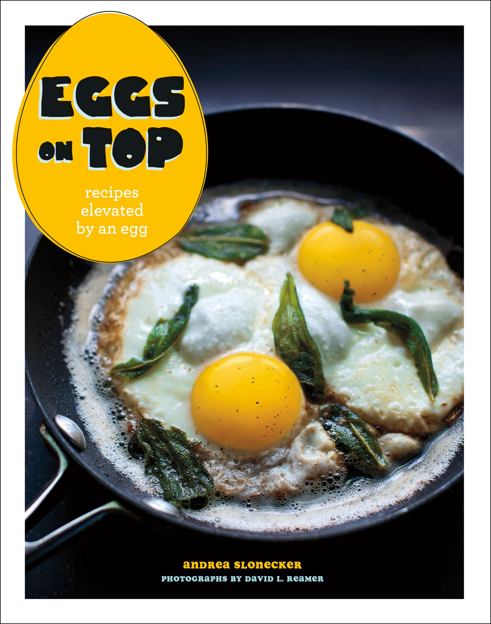 This image is the cover for the book Eggs on Top