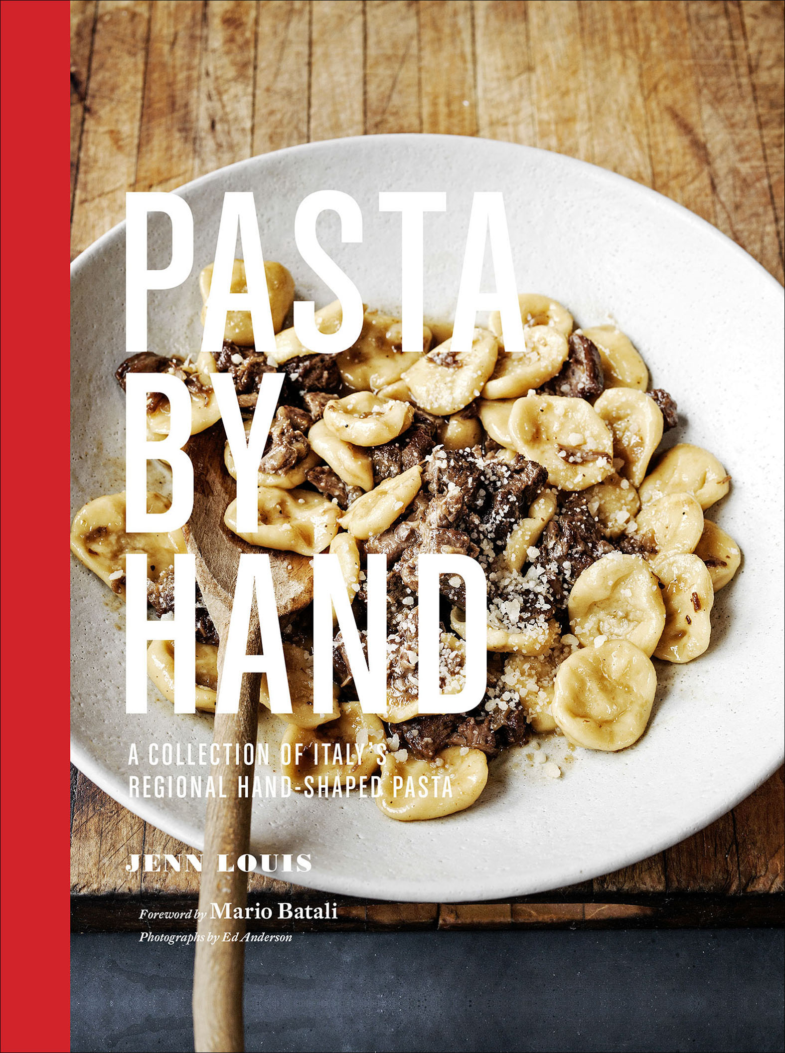 This image is the cover for the book Pasta by Hand