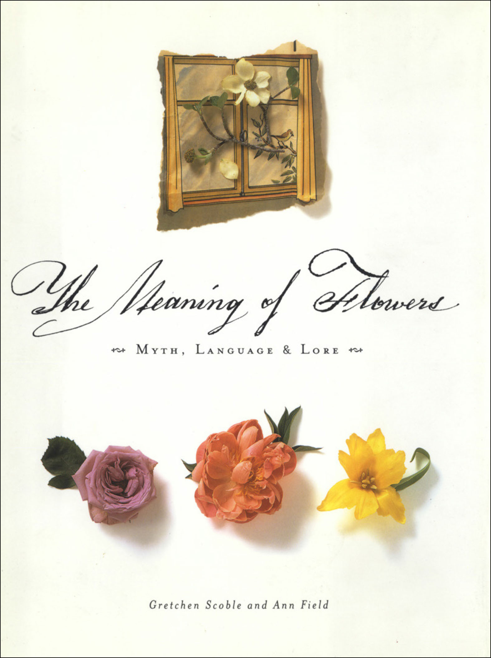 This image is the cover for the book Meaning of Flowers