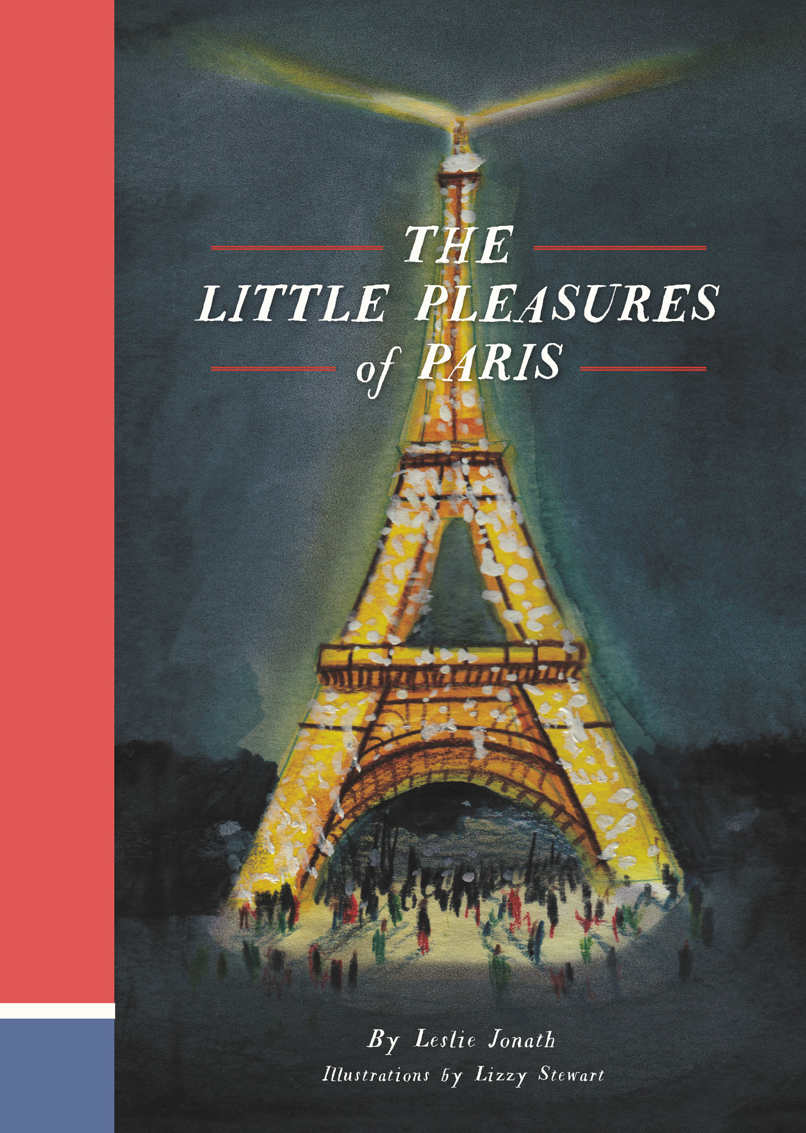 This image is the cover for the book Little Pleasures of Paris