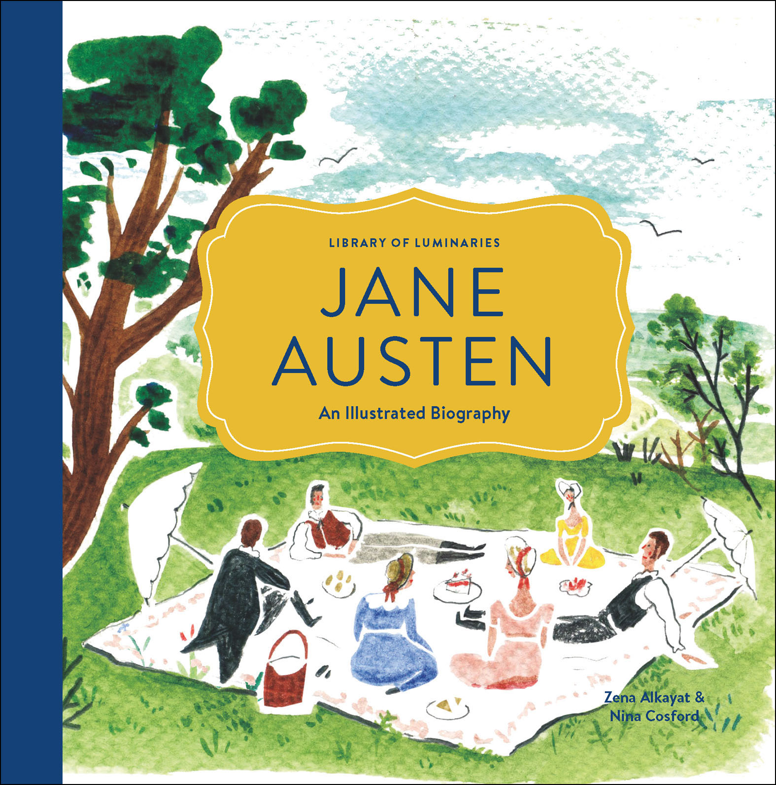 This image is the cover for the book Library of Luminaries: Jane Austen, Library of Luminaries