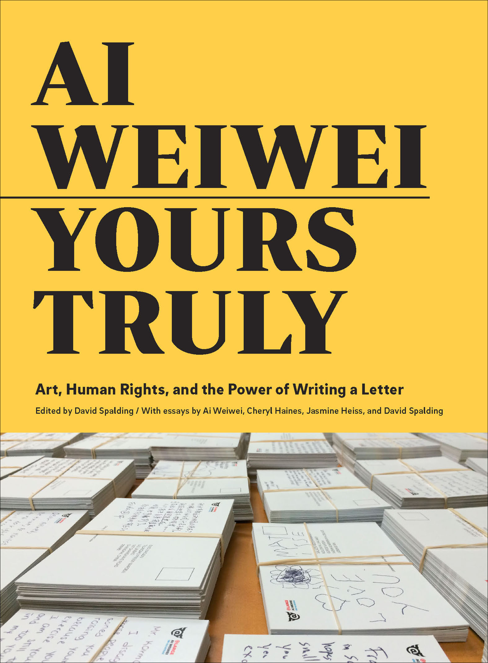 This image is the cover for the book Ai Weiwei