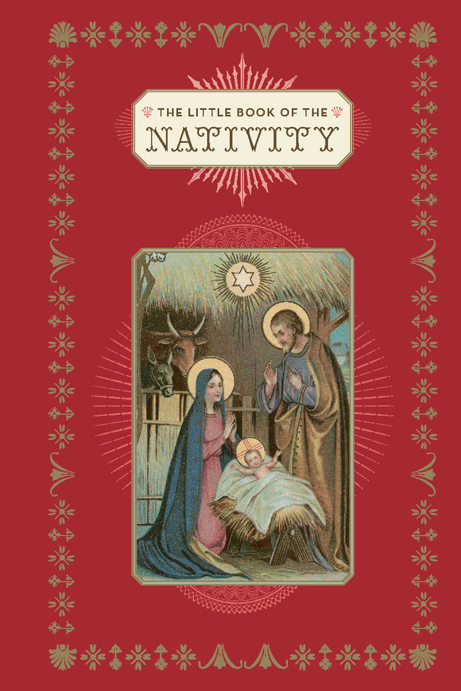 This image is the cover for the book Little Book of the Nativity