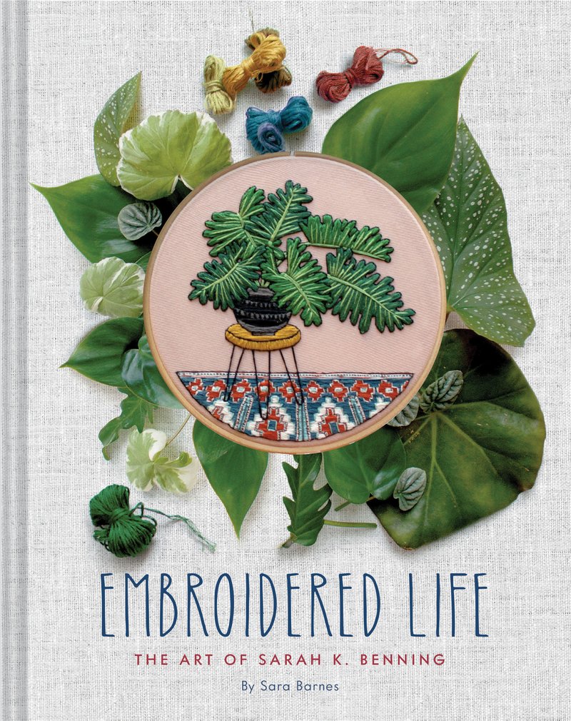 This image is the cover for the book Embroidered Life