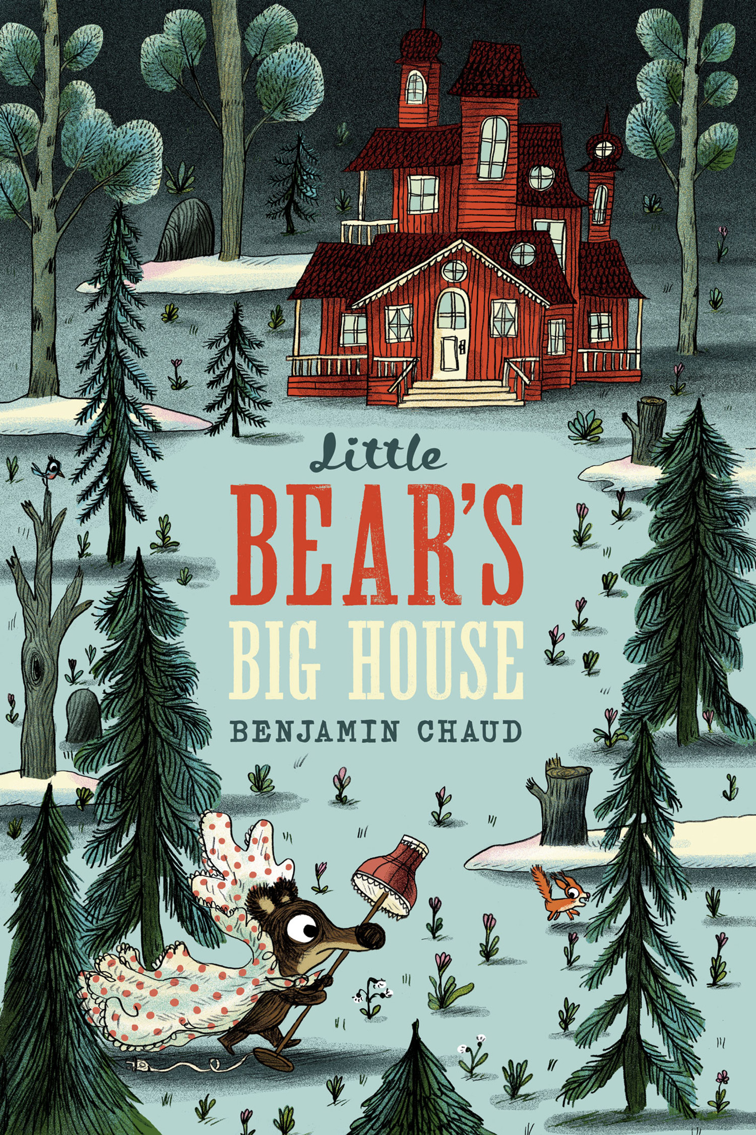 This image is the cover for the book Little Bear's Big House