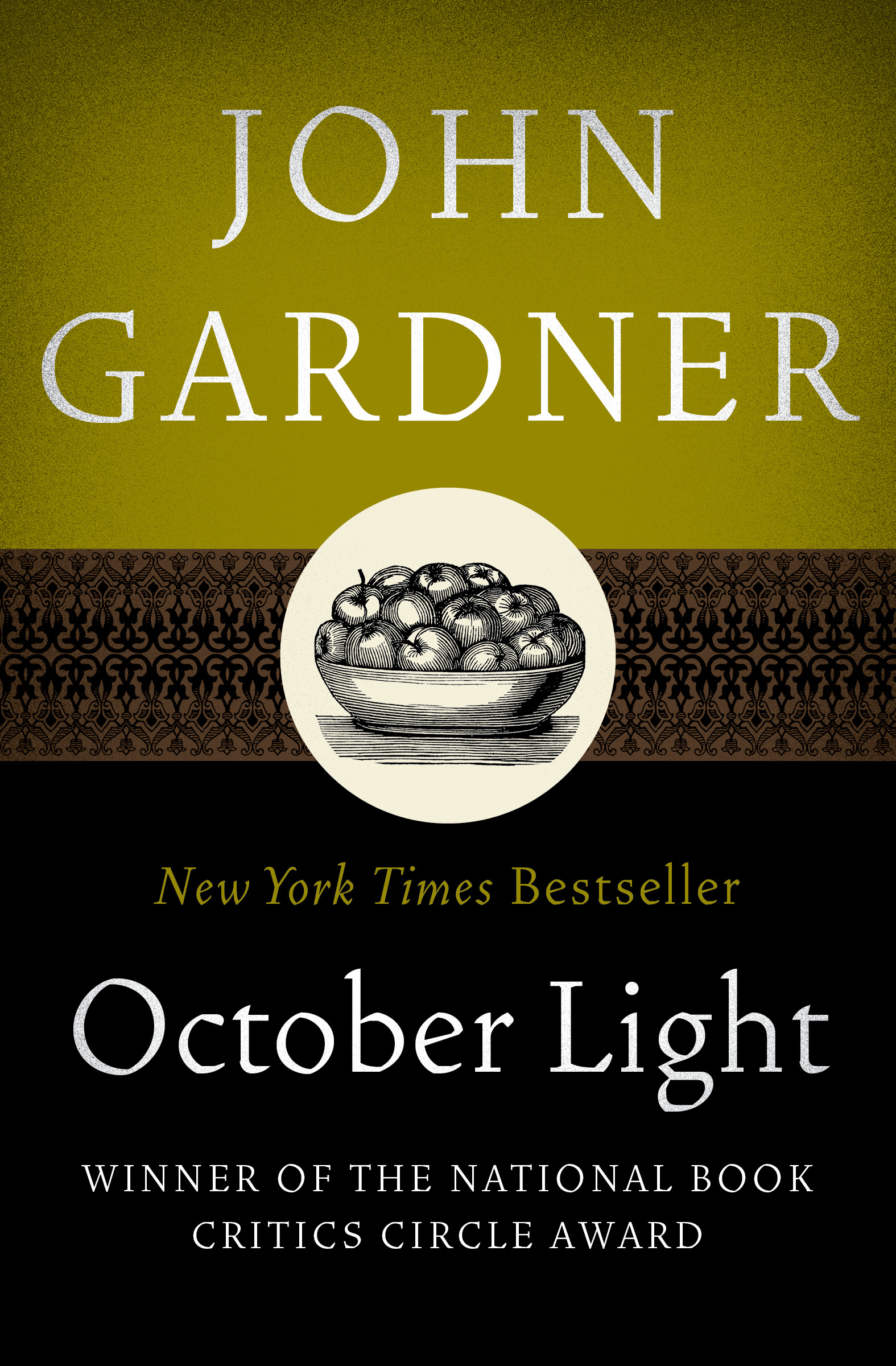 This image is the cover for the book October Light