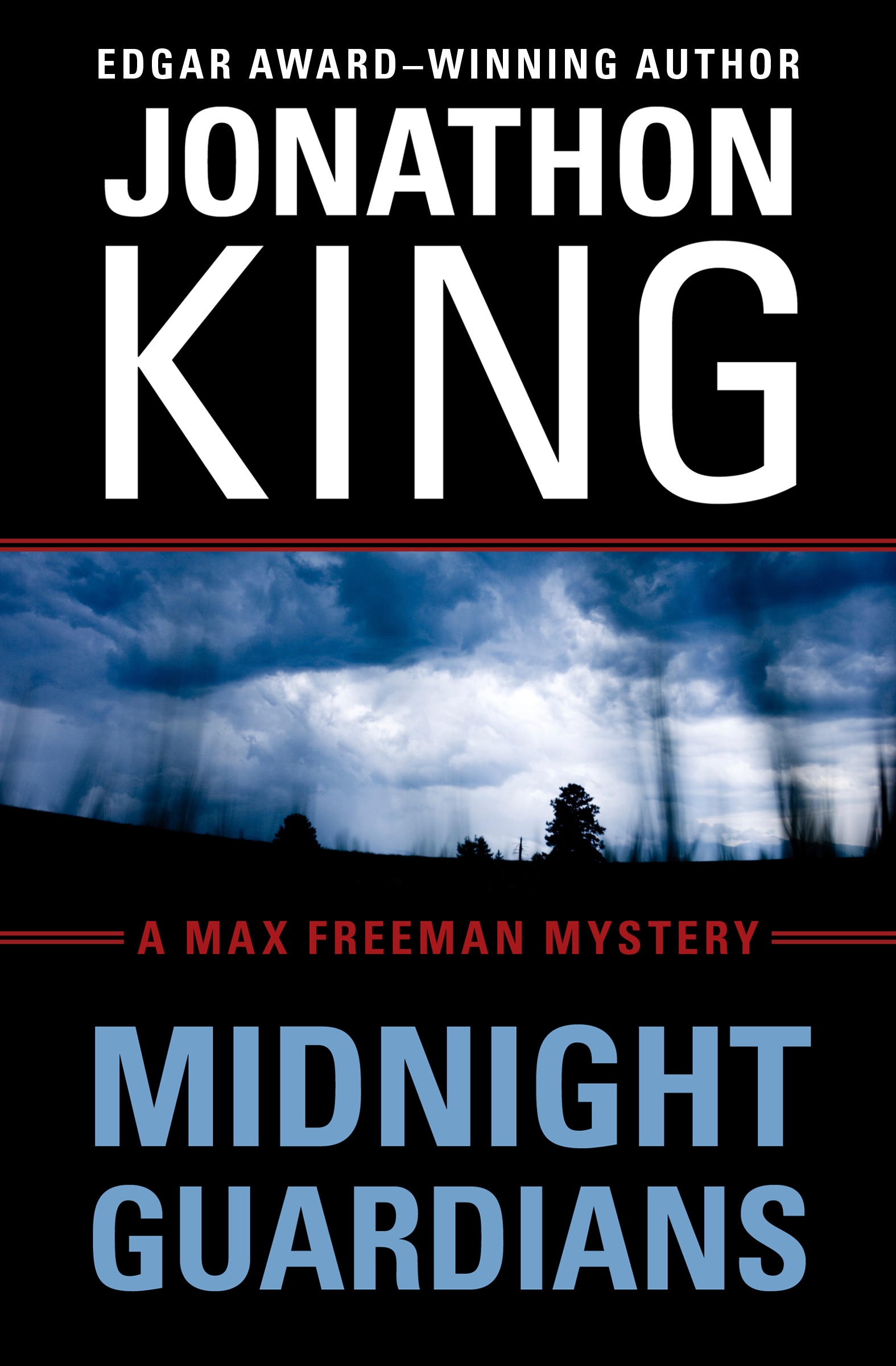 This image is the cover for the book Midnight Guardians, The Max Freeman Mysteries