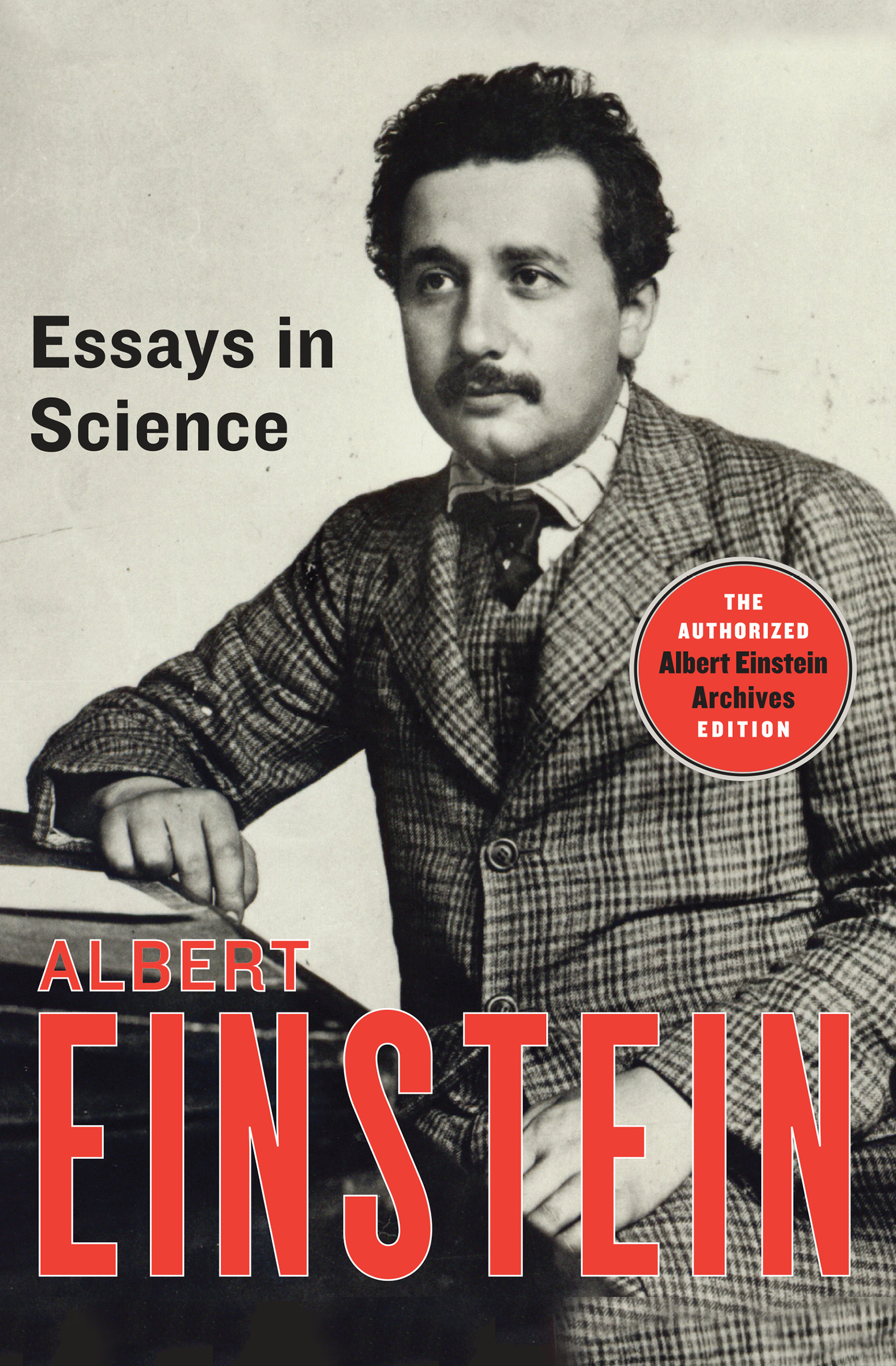 This image is the cover for the book Essays in Science