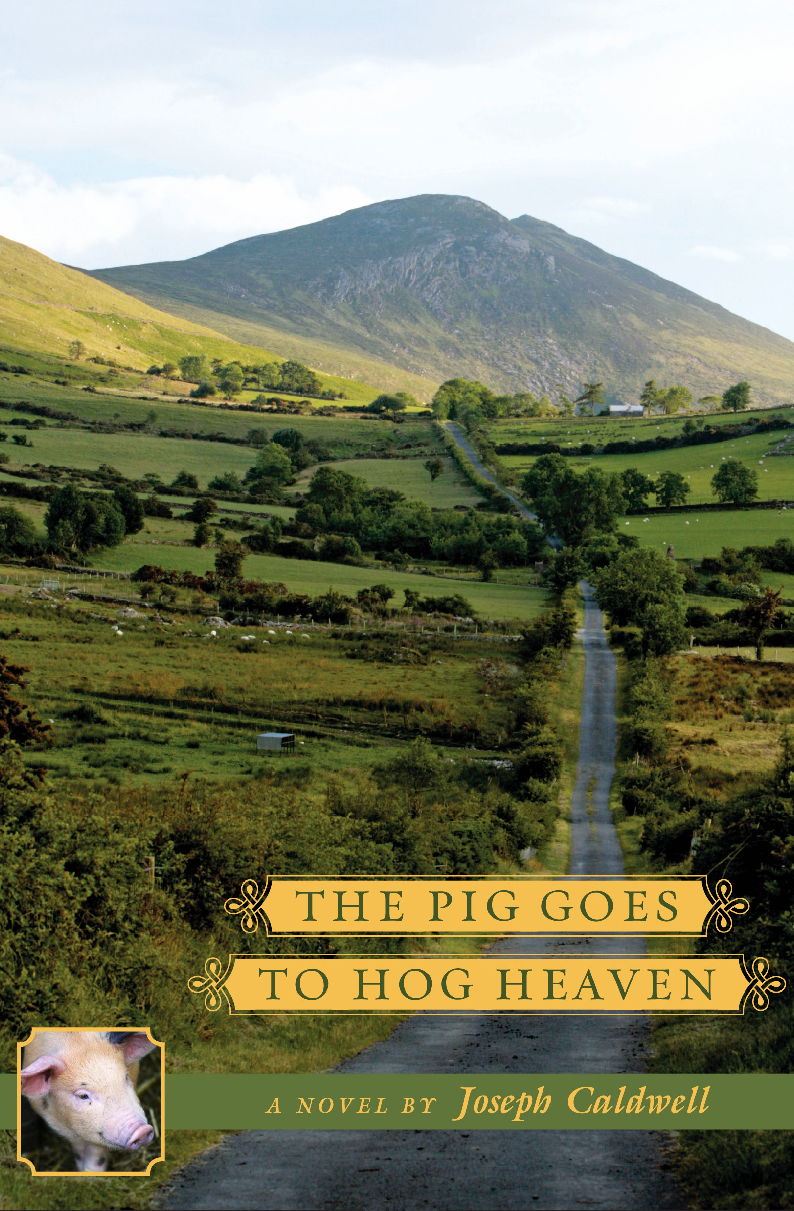 This image is the cover for the book Pig Goes to Hog Heaven, The Pig Trilogy
