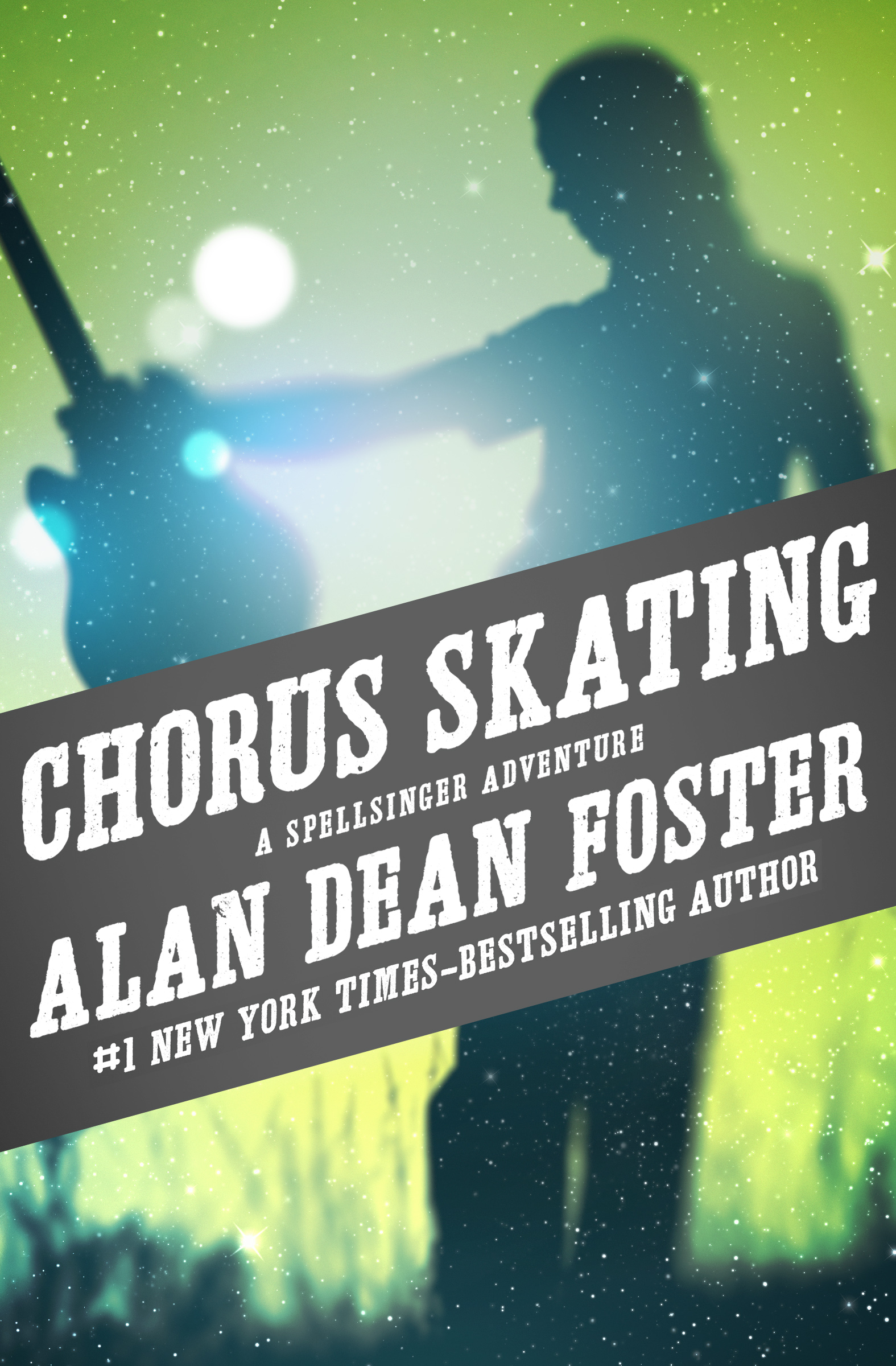 This image is the cover for the book Chorus Skating, The Spellsinger Adventures