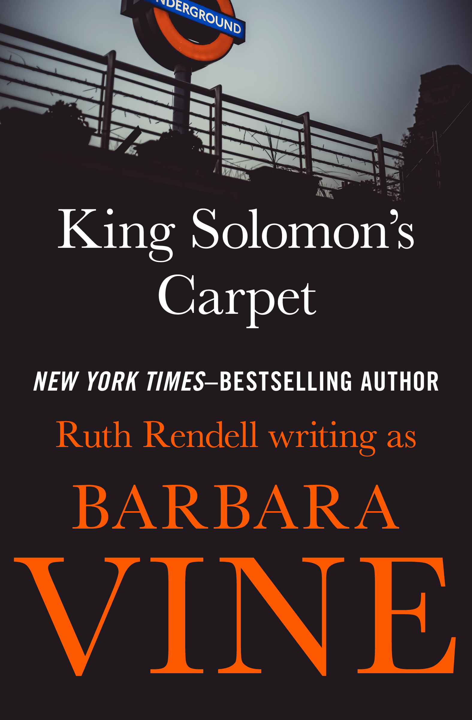This image is the cover for the book King Solomon's Carpet