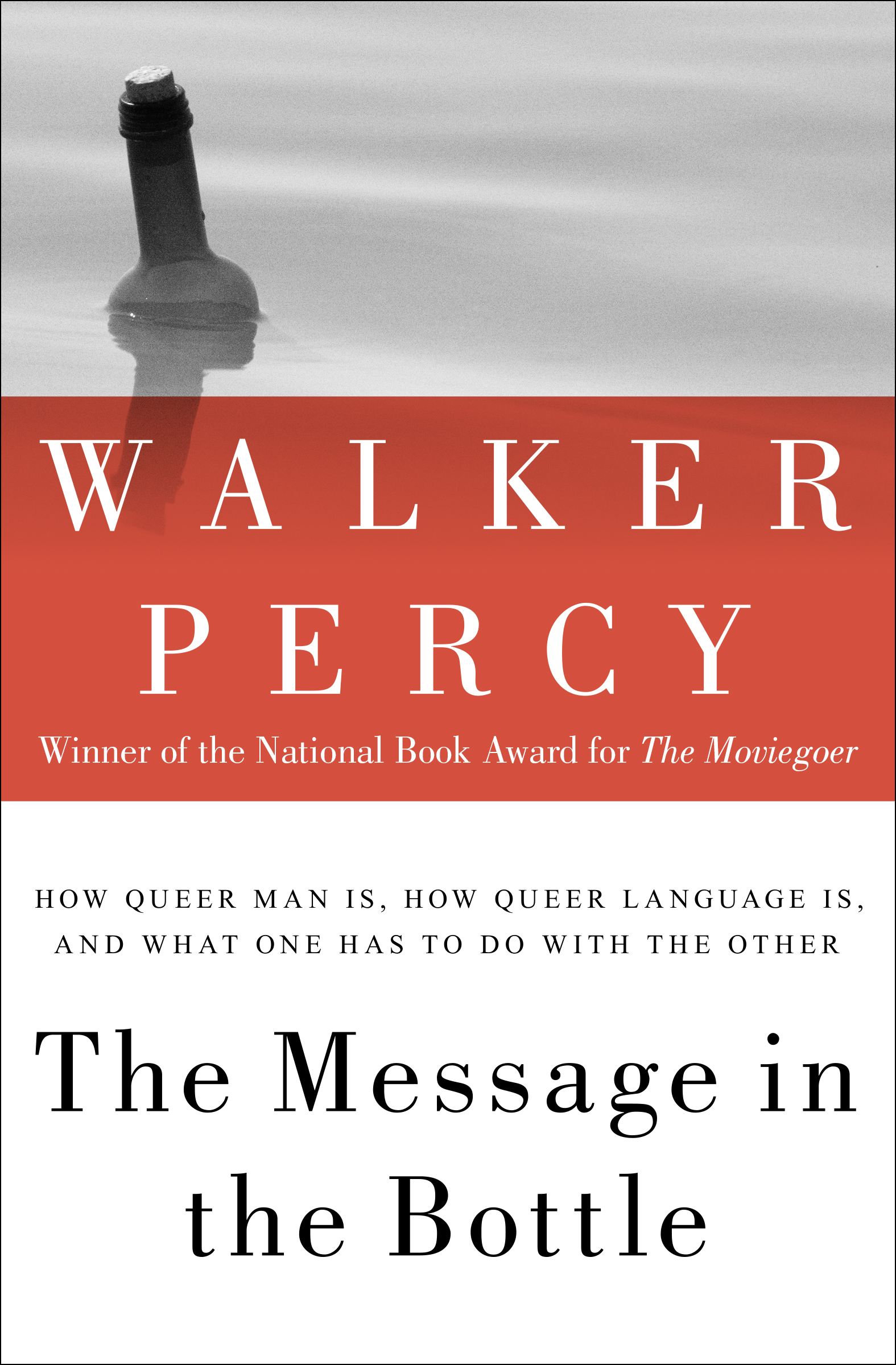 This image is the cover for the book Message in the Bottle