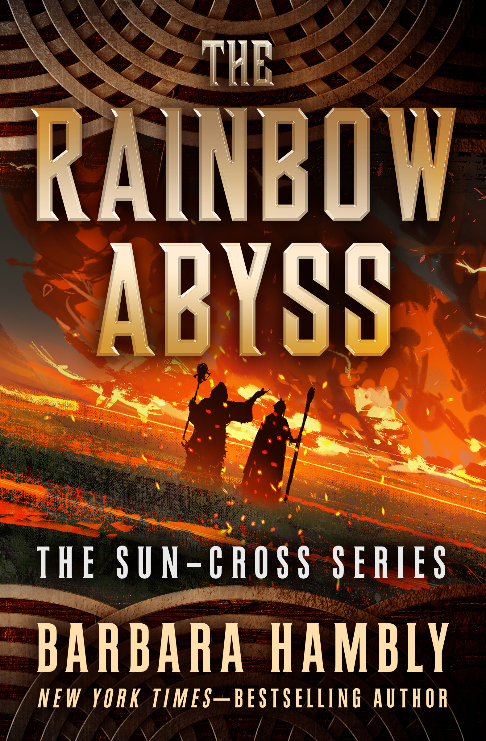 This image is the cover for the book Rainbow Abyss, Sun-Cross