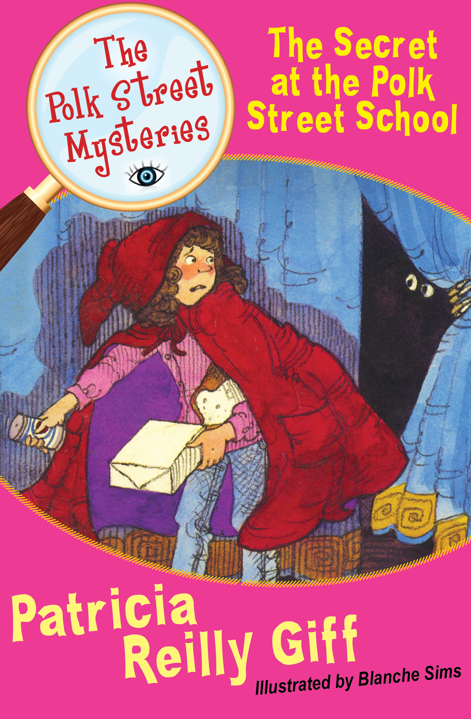 This image is the cover for the book Secret at the Polk Street School, The Polk Street Mysteries