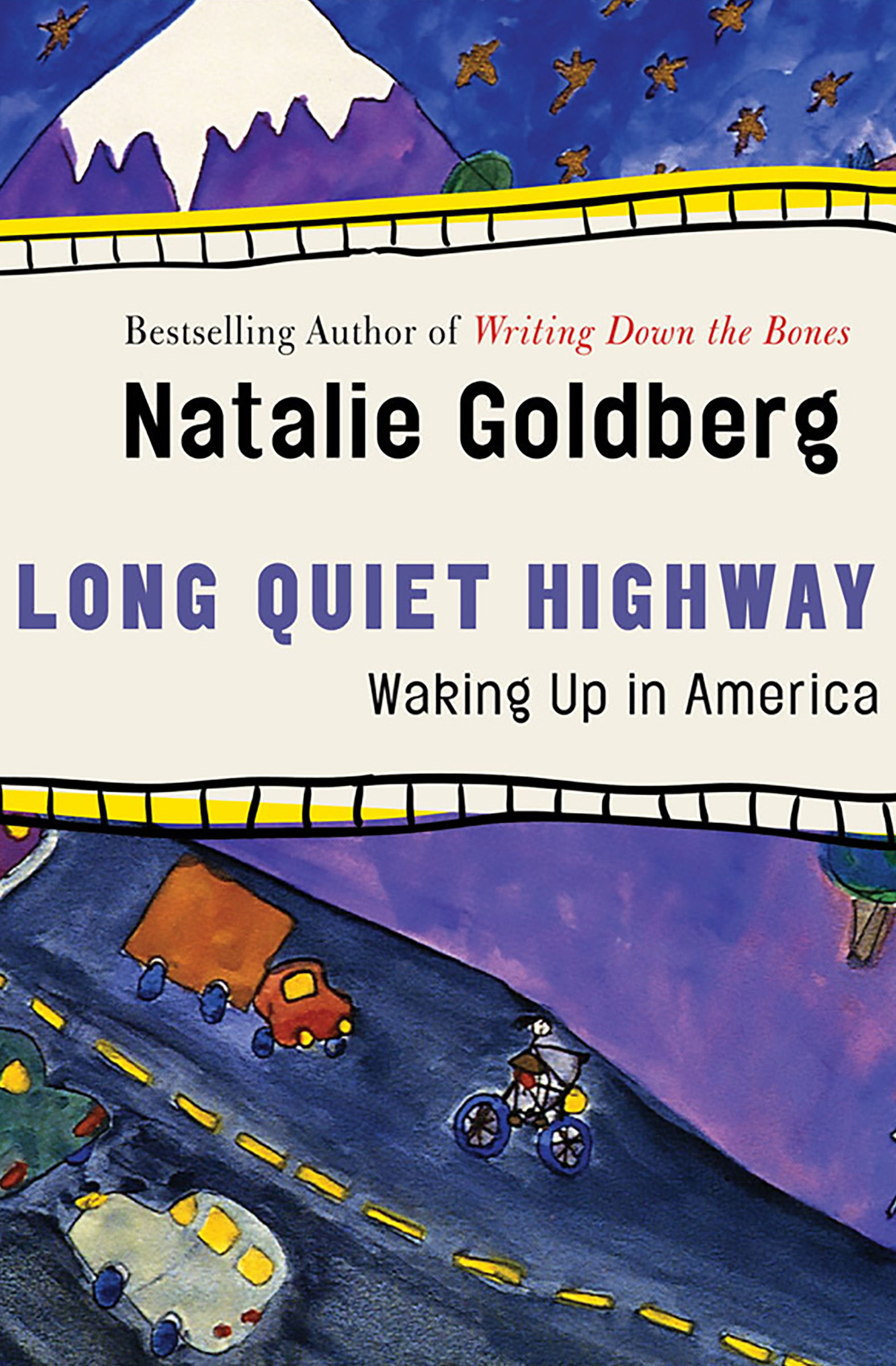 This image is the cover for the book Long Quiet Highway