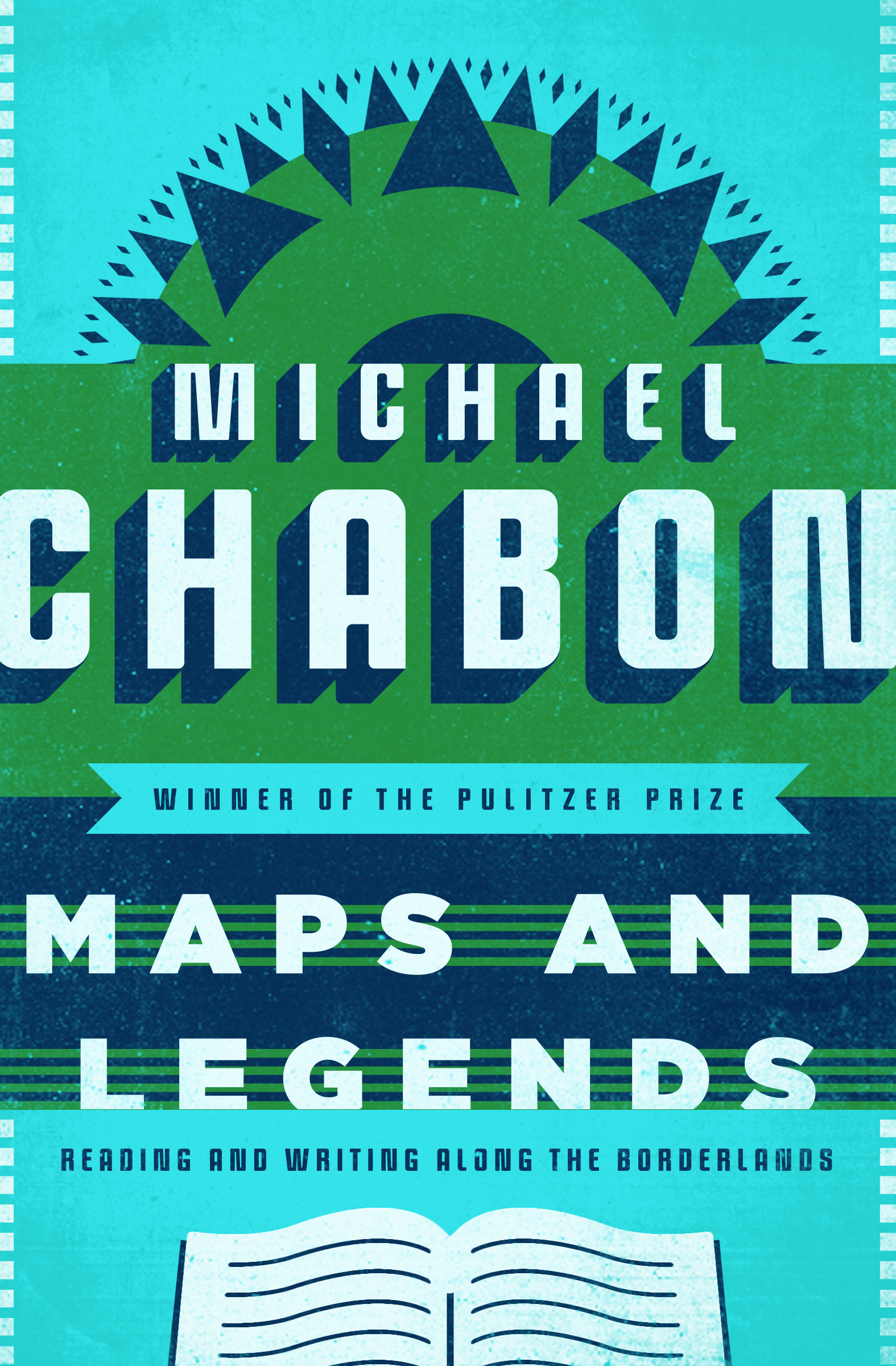 This image is the cover for the book Maps and Legends