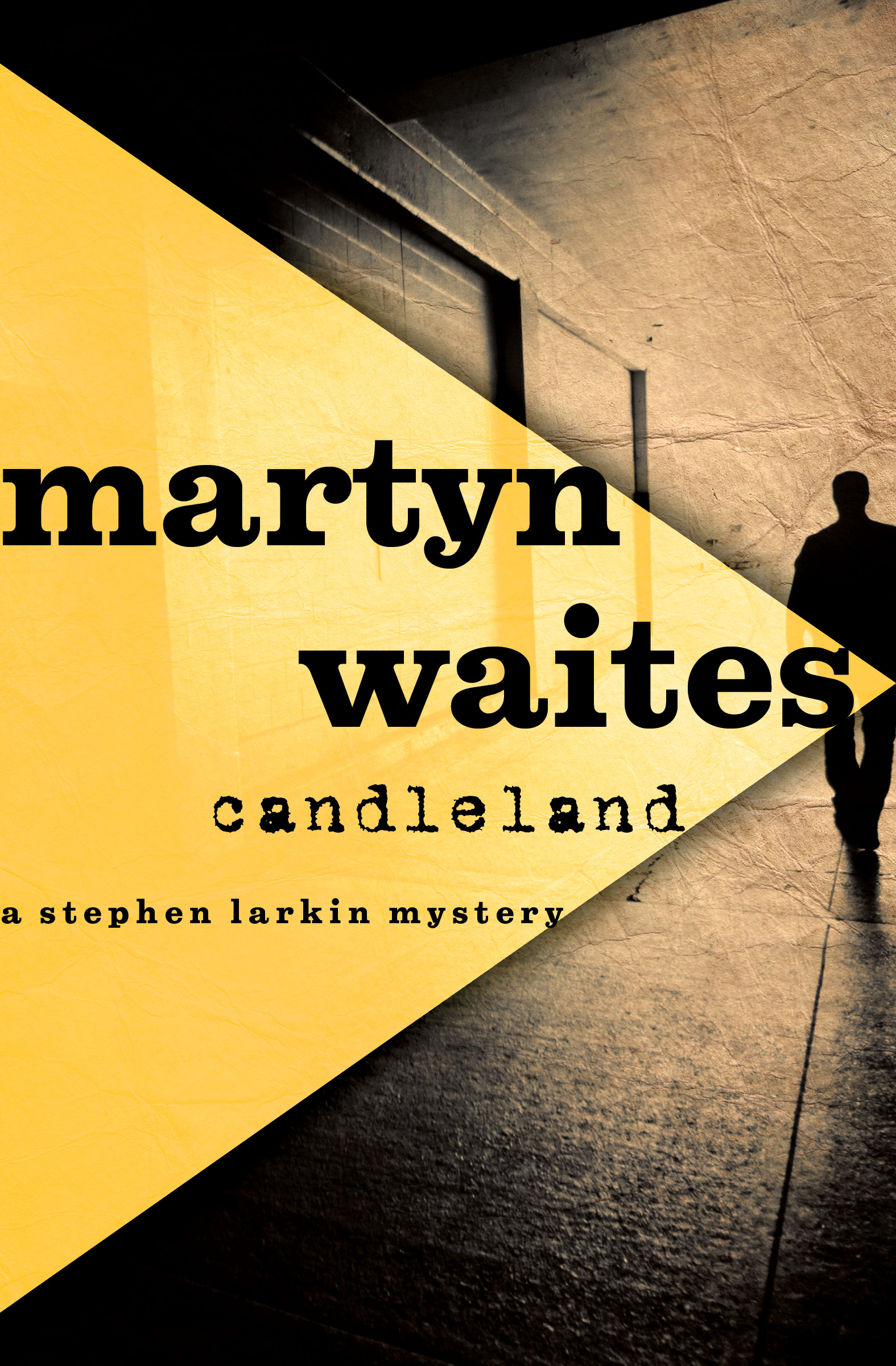 This image is the cover for the book Candleland, The Stephen Larkin Mysteries