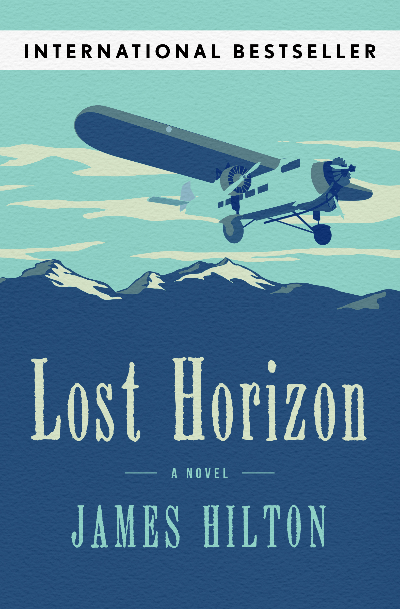 This image is the cover for the book Lost Horizon