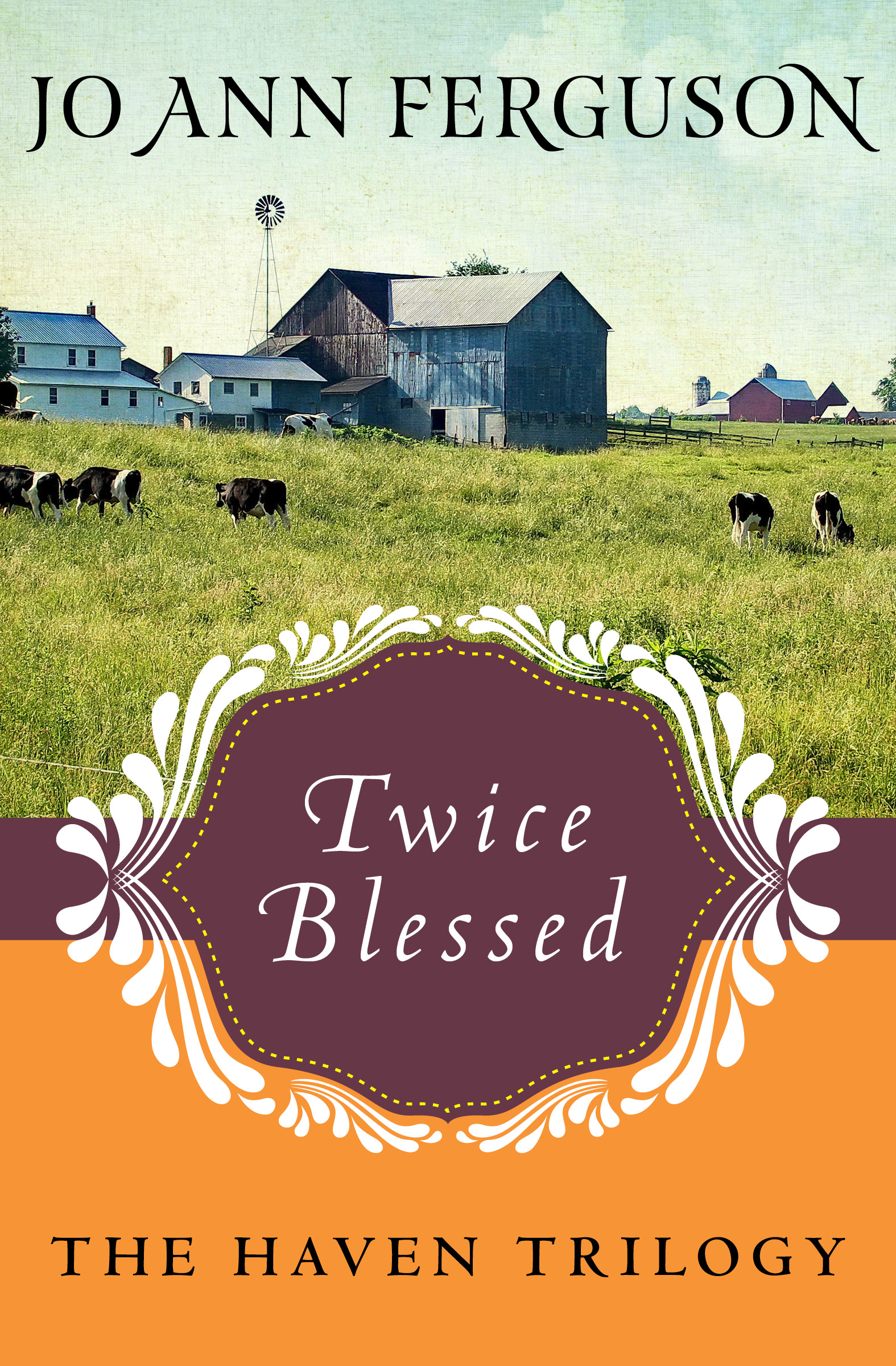 This image is the cover for the book Twice Blessed, The Haven Trilogy