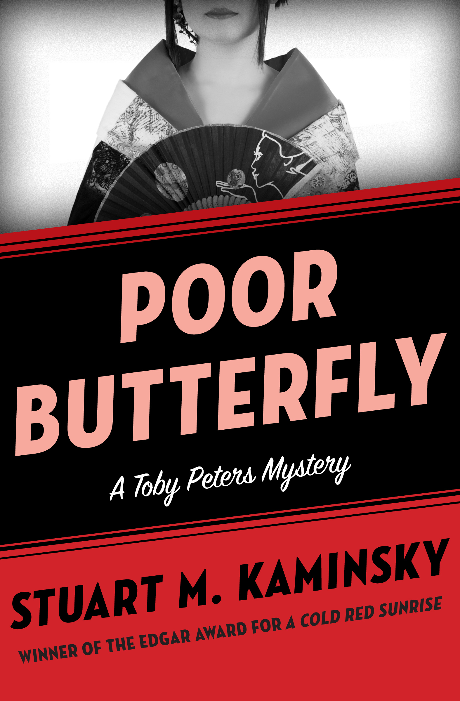 This image is the cover for the book Poor Butterfly, The Toby Peters Mysteries