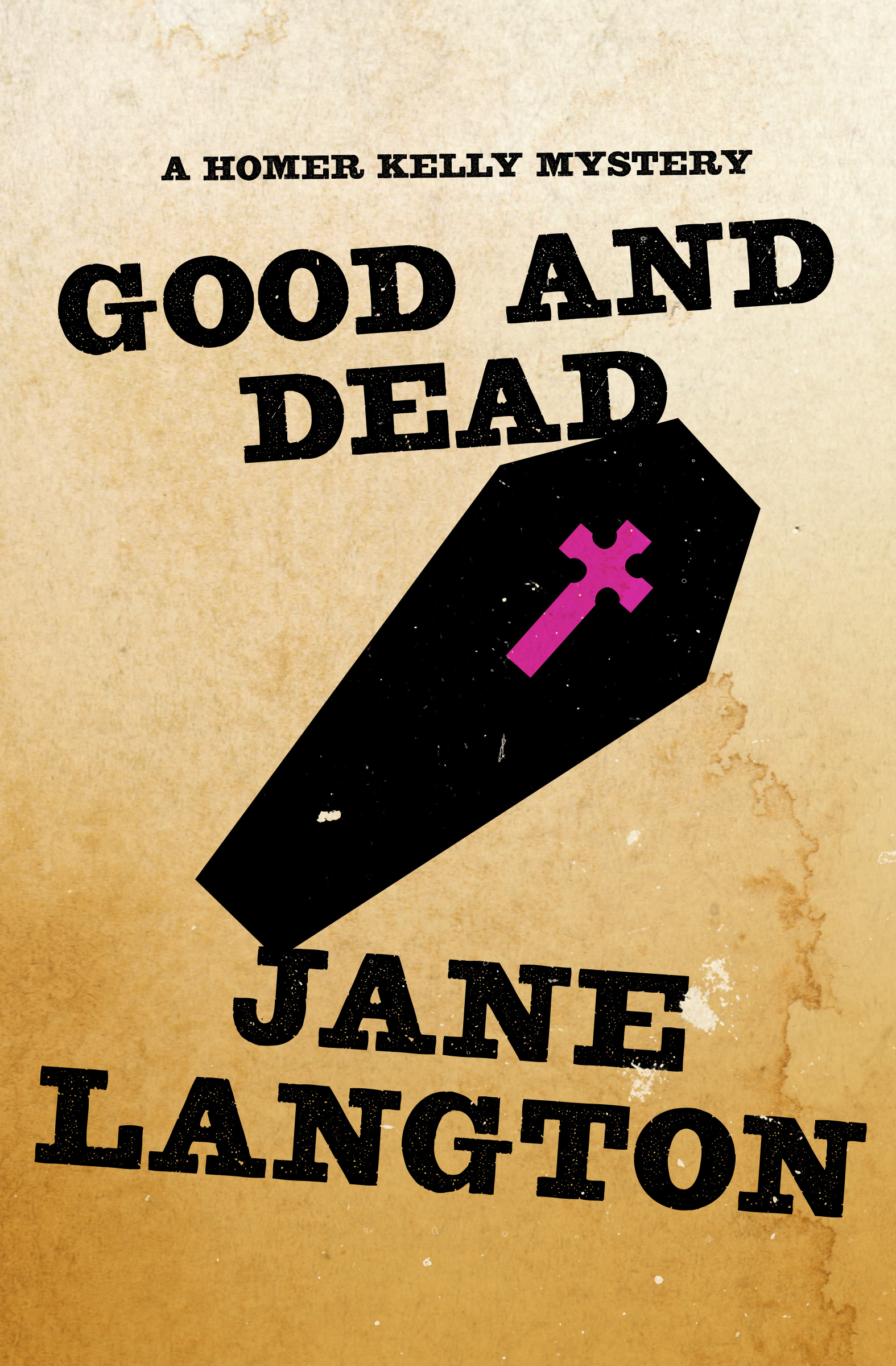 This image is the cover for the book Good and Dead, The Homer Kelly Mysteries