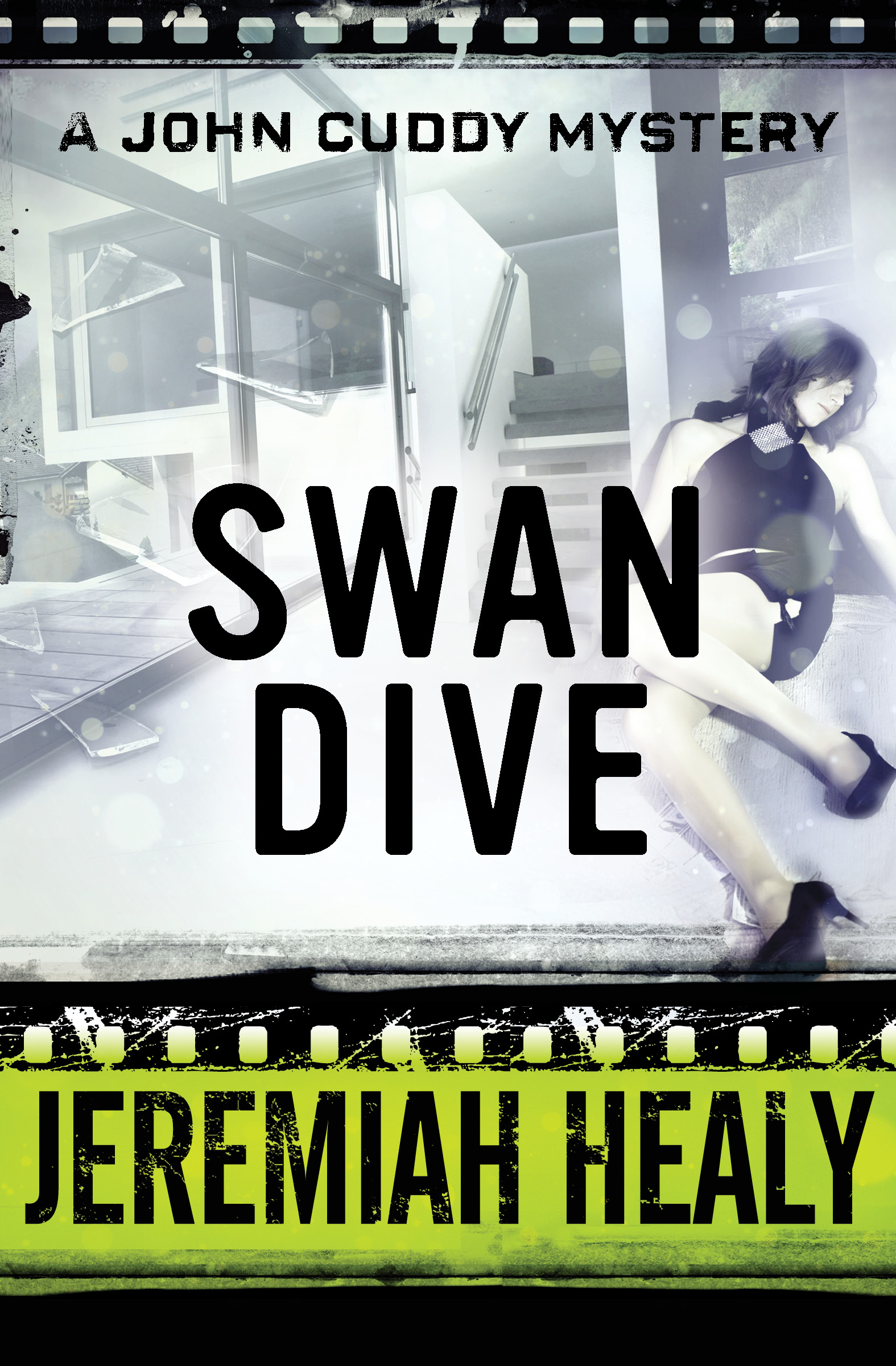 This image is the cover for the book Swan Dive, The John Cuddy Mysteries