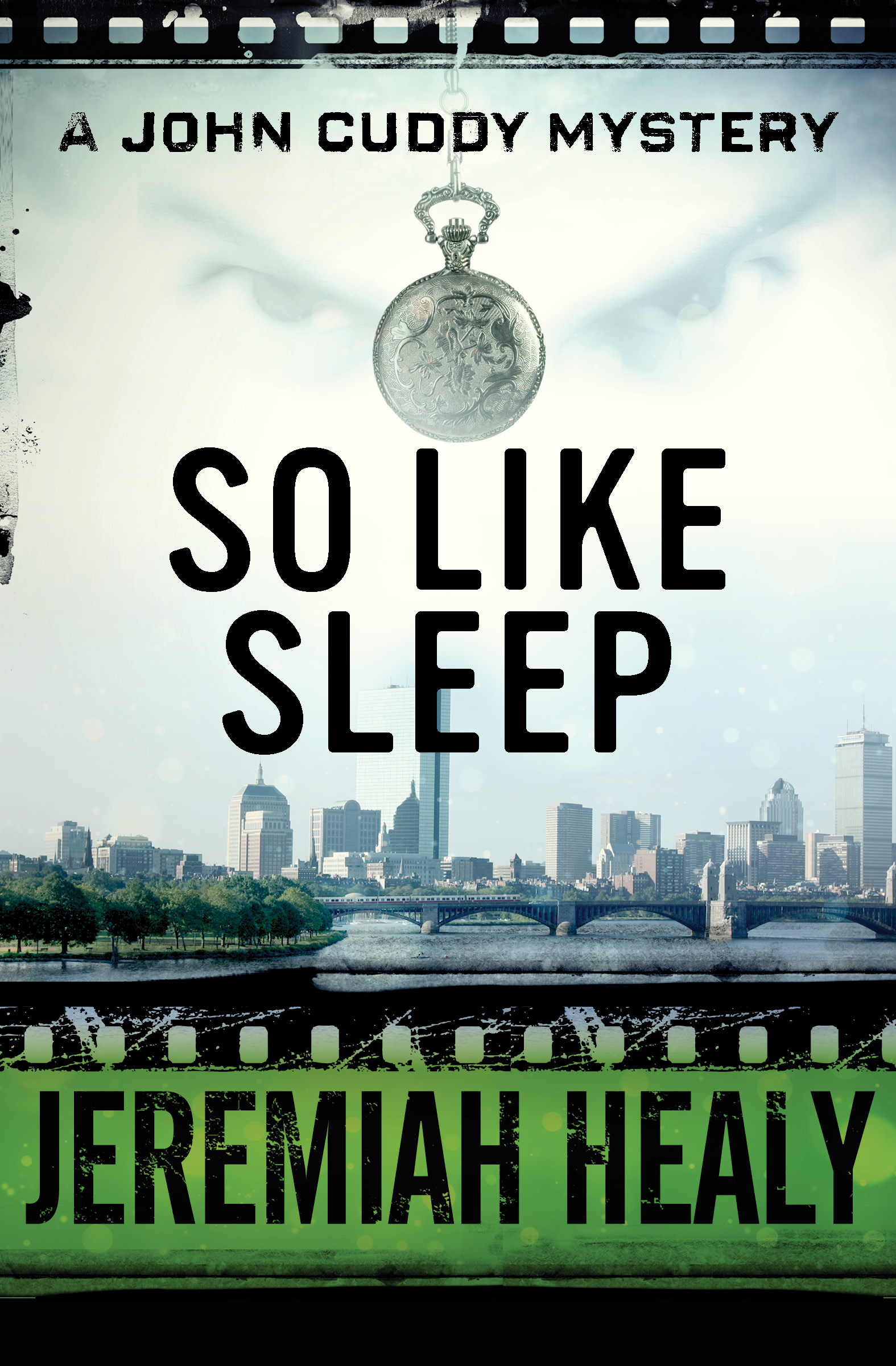 This image is the cover for the book So Like Sleep, The John Cuddy Mysteries