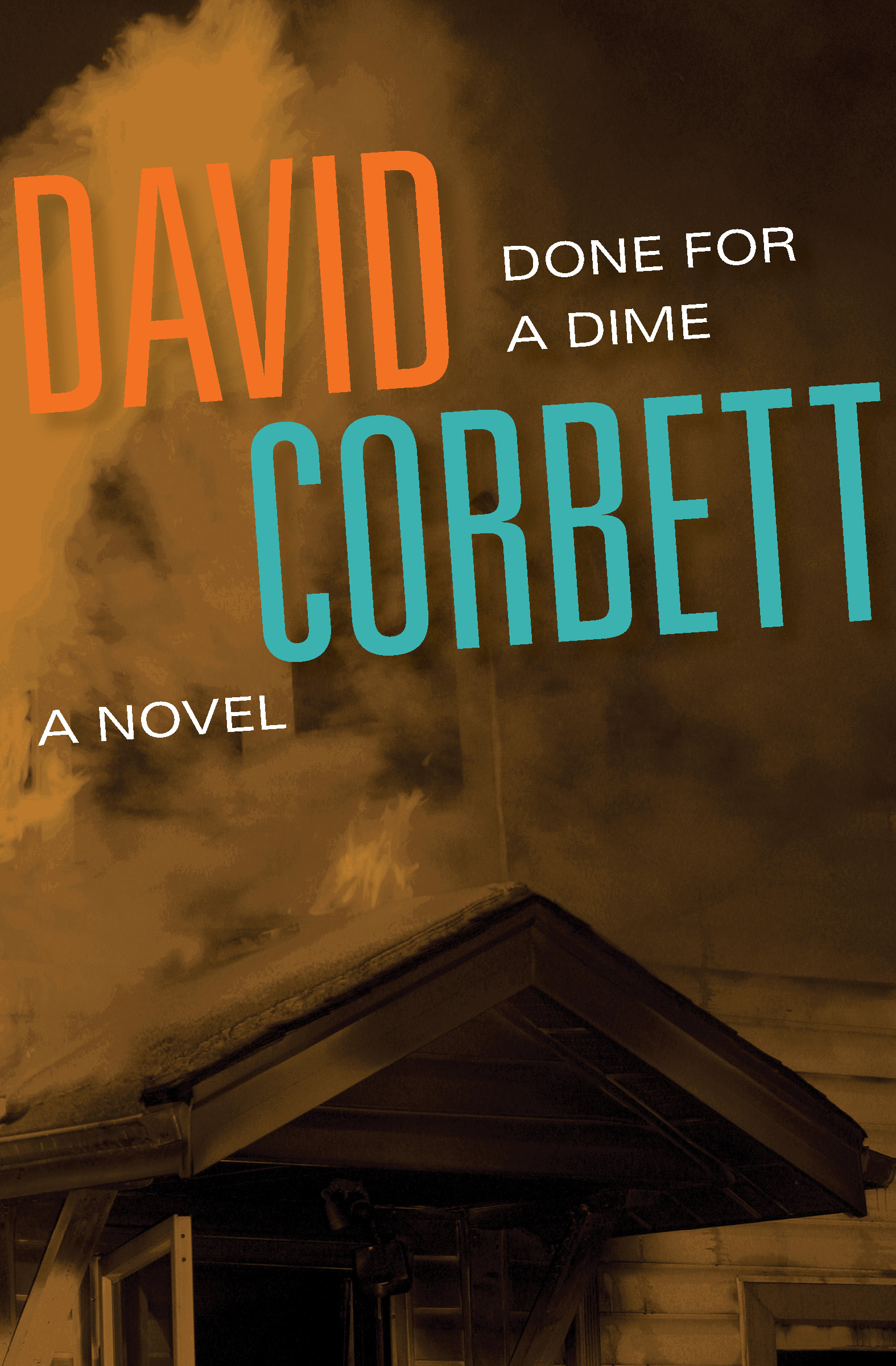 This image is the cover for the book Done for a Dime