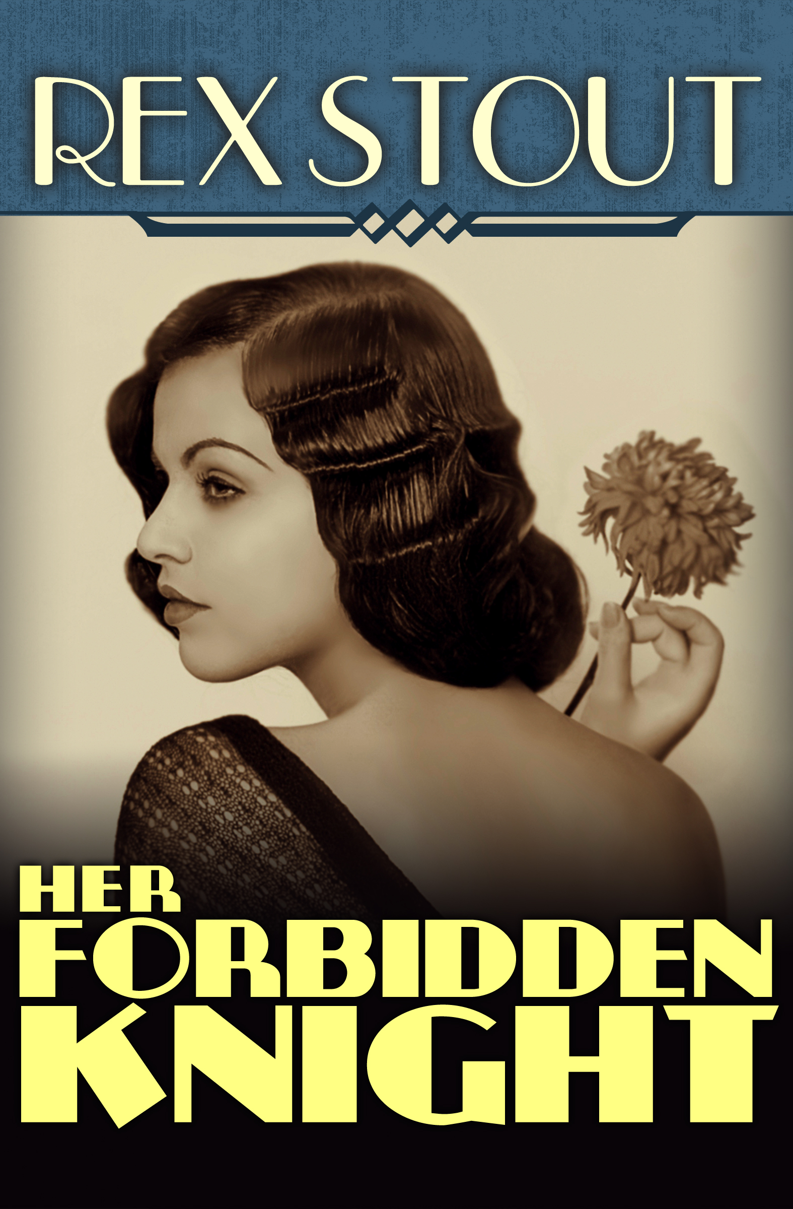 This image is the cover for the book Her Forbidden Knight