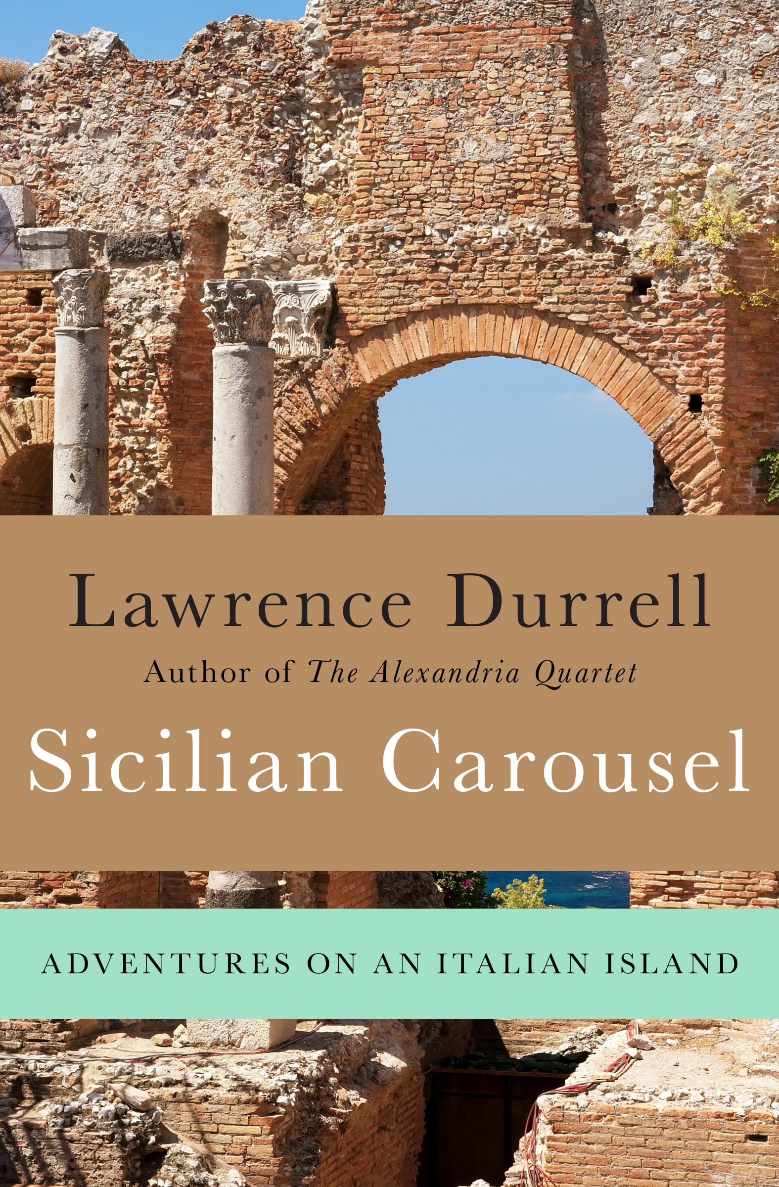 This image is the cover for the book Sicilian Carousel