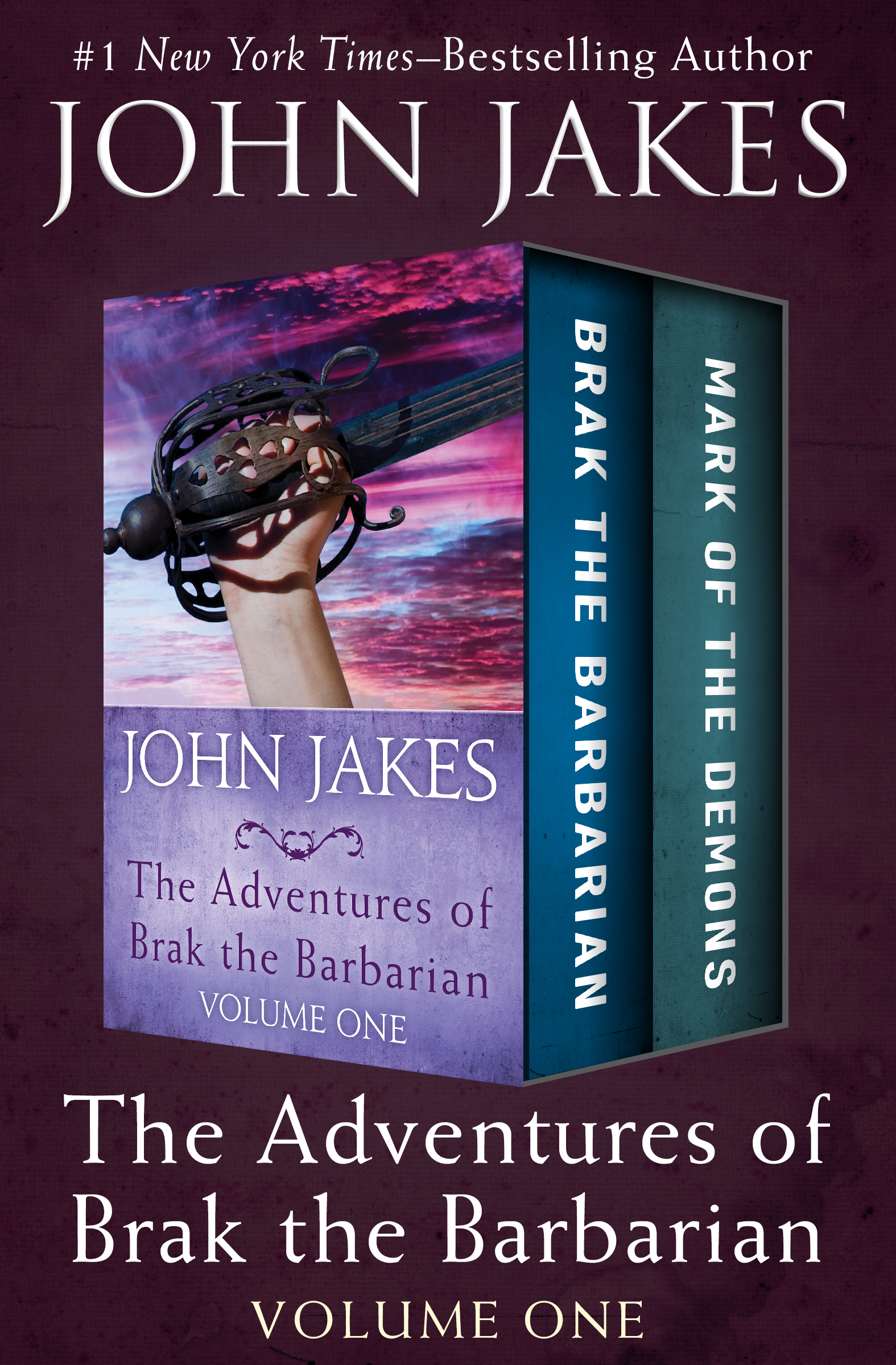 This image is the cover for the book Adventures of Brak the Barbarian Volume One, Brak the Barbarian