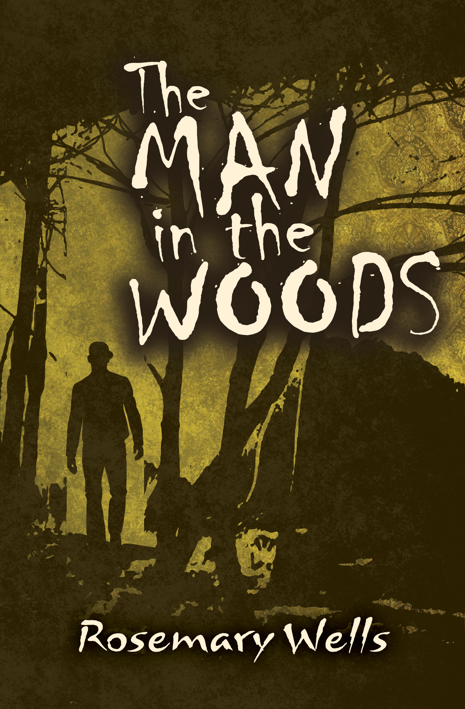 This image is the cover for the book Man in the Woods