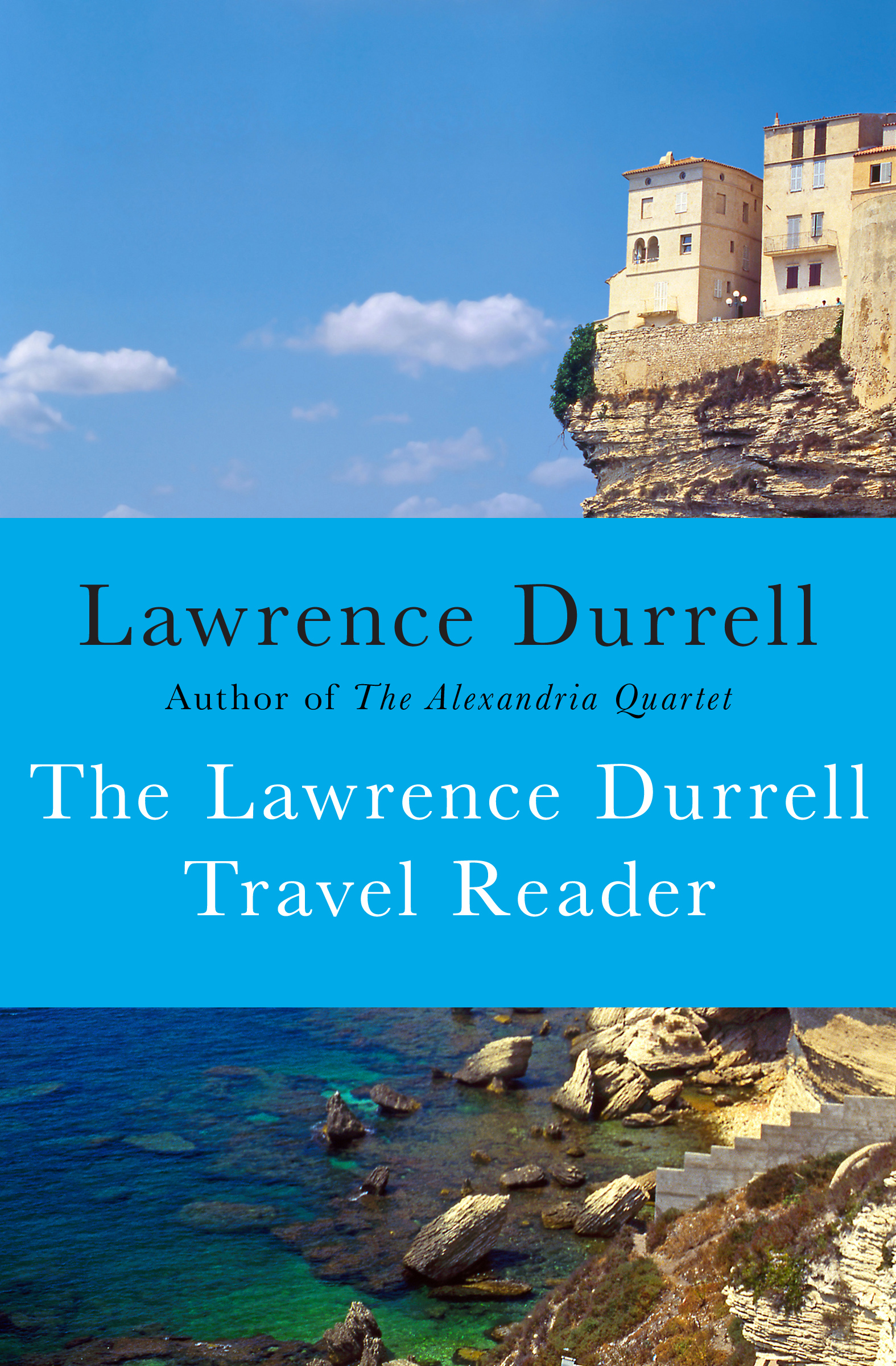 This image is the cover for the book Lawrence Durrell Travel Reader