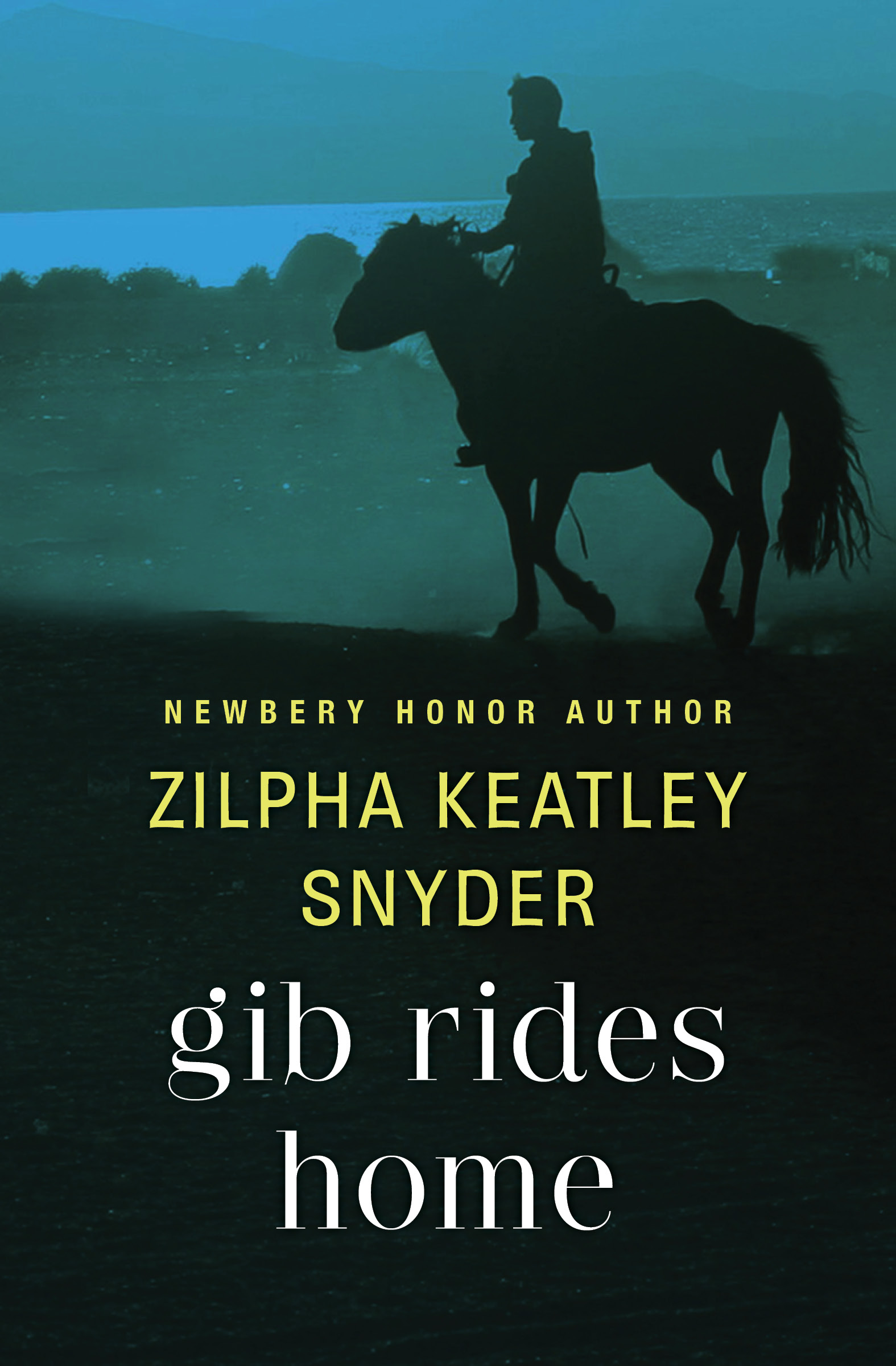 This image is the cover for the book Gib Rides Home, Gib