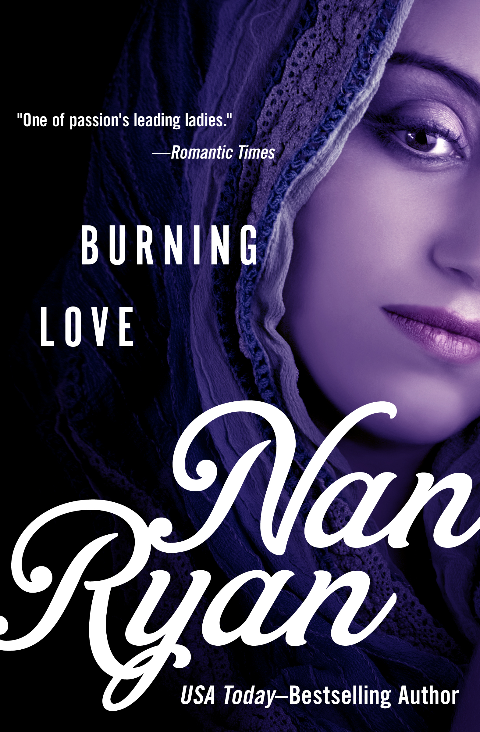 This image is the cover for the book Burning Love