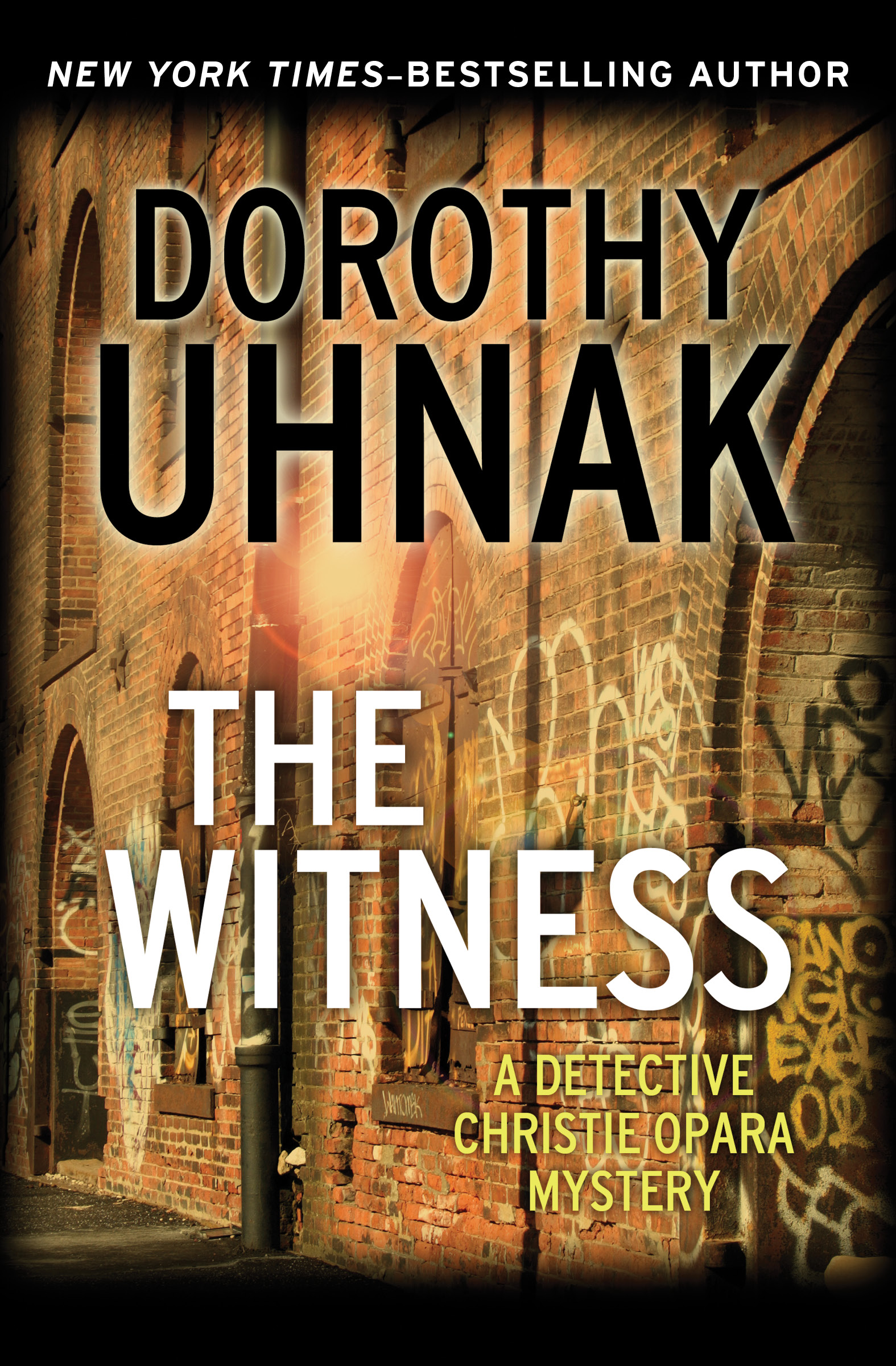 This image is the cover for the book Witness, The Detective Christie Opara Mysteries