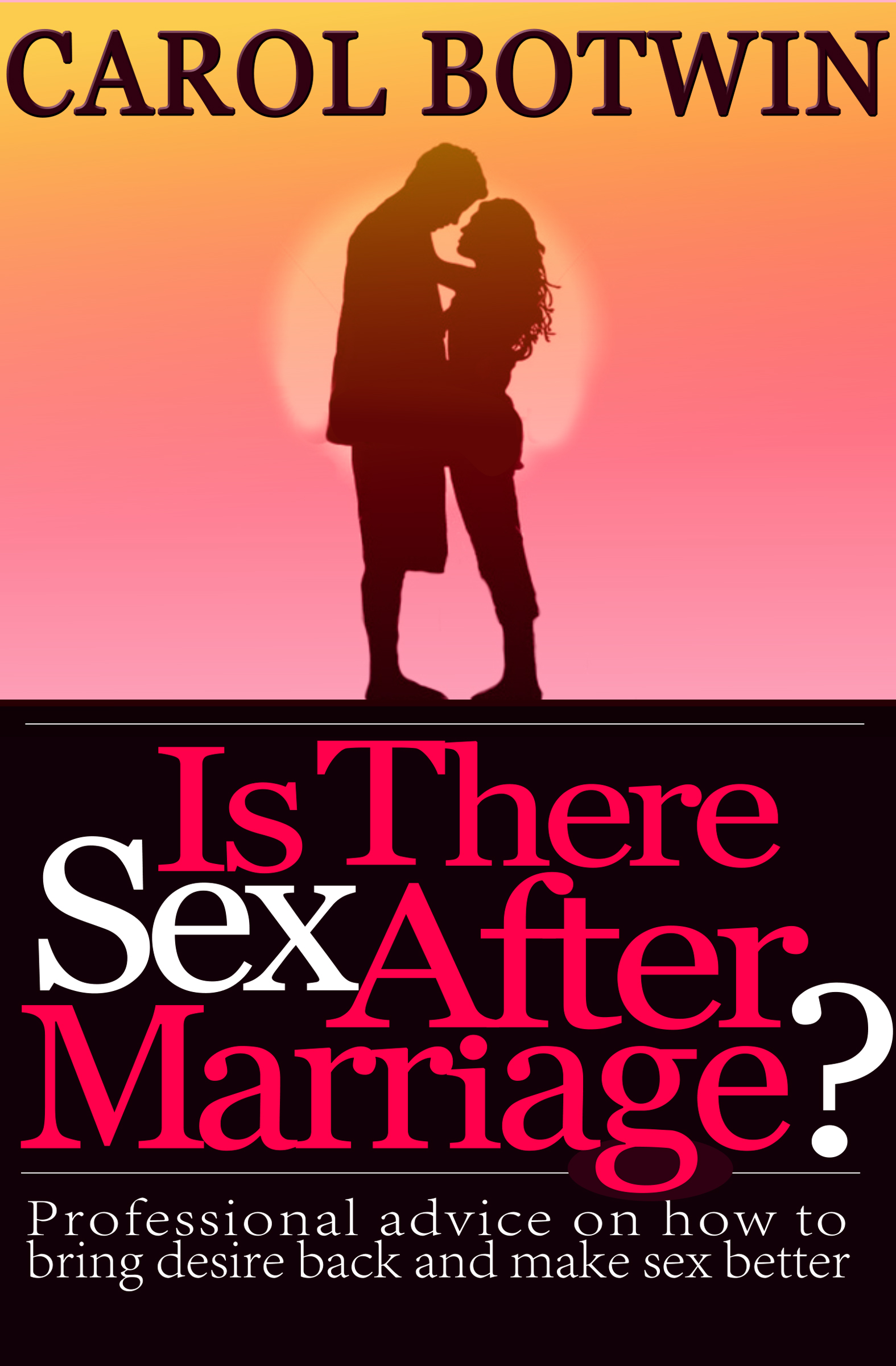 This image is the cover for the book Is There Sex After Marriage?