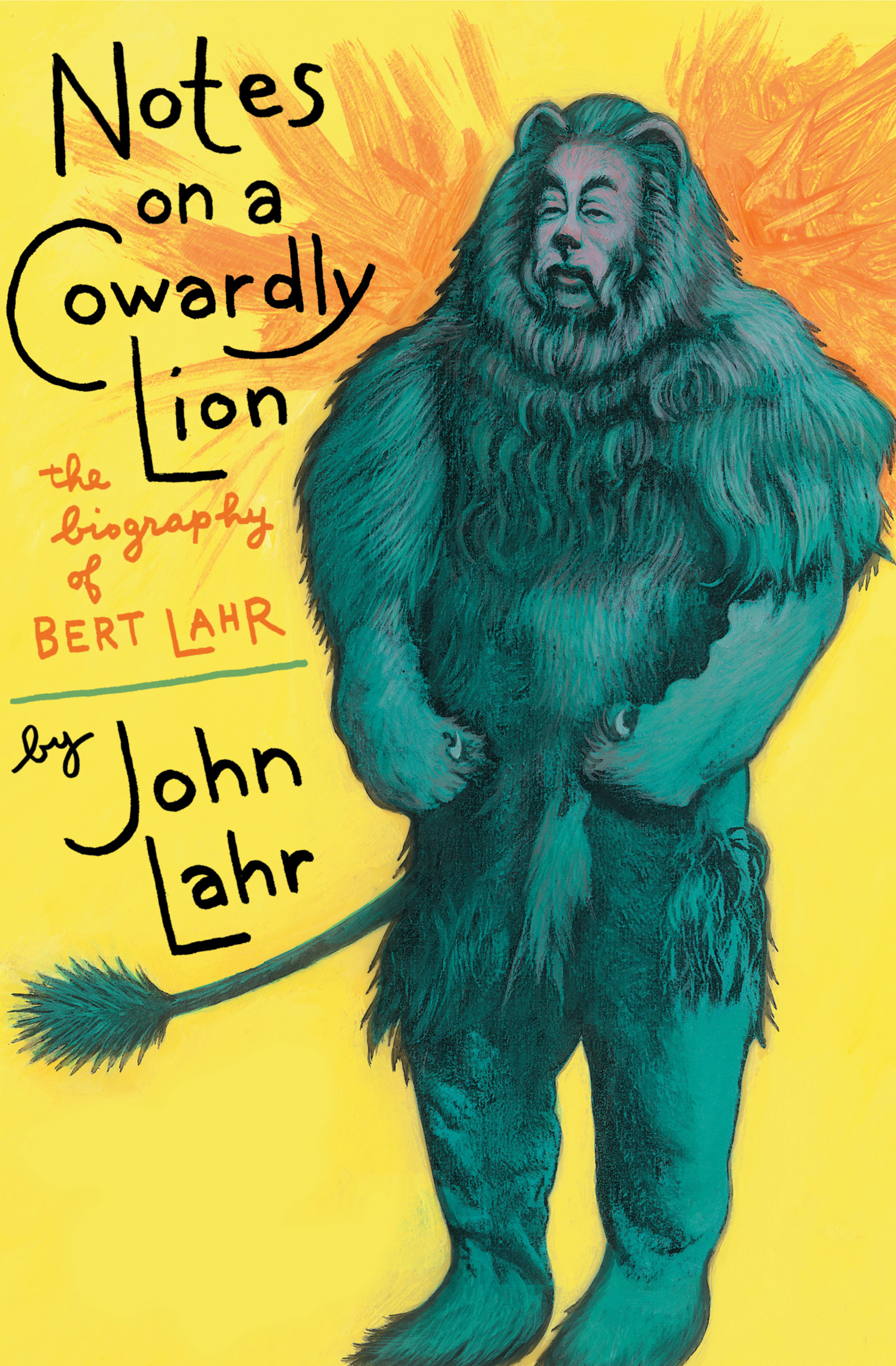 This image is the cover for the book Notes on a Cowardly Lion