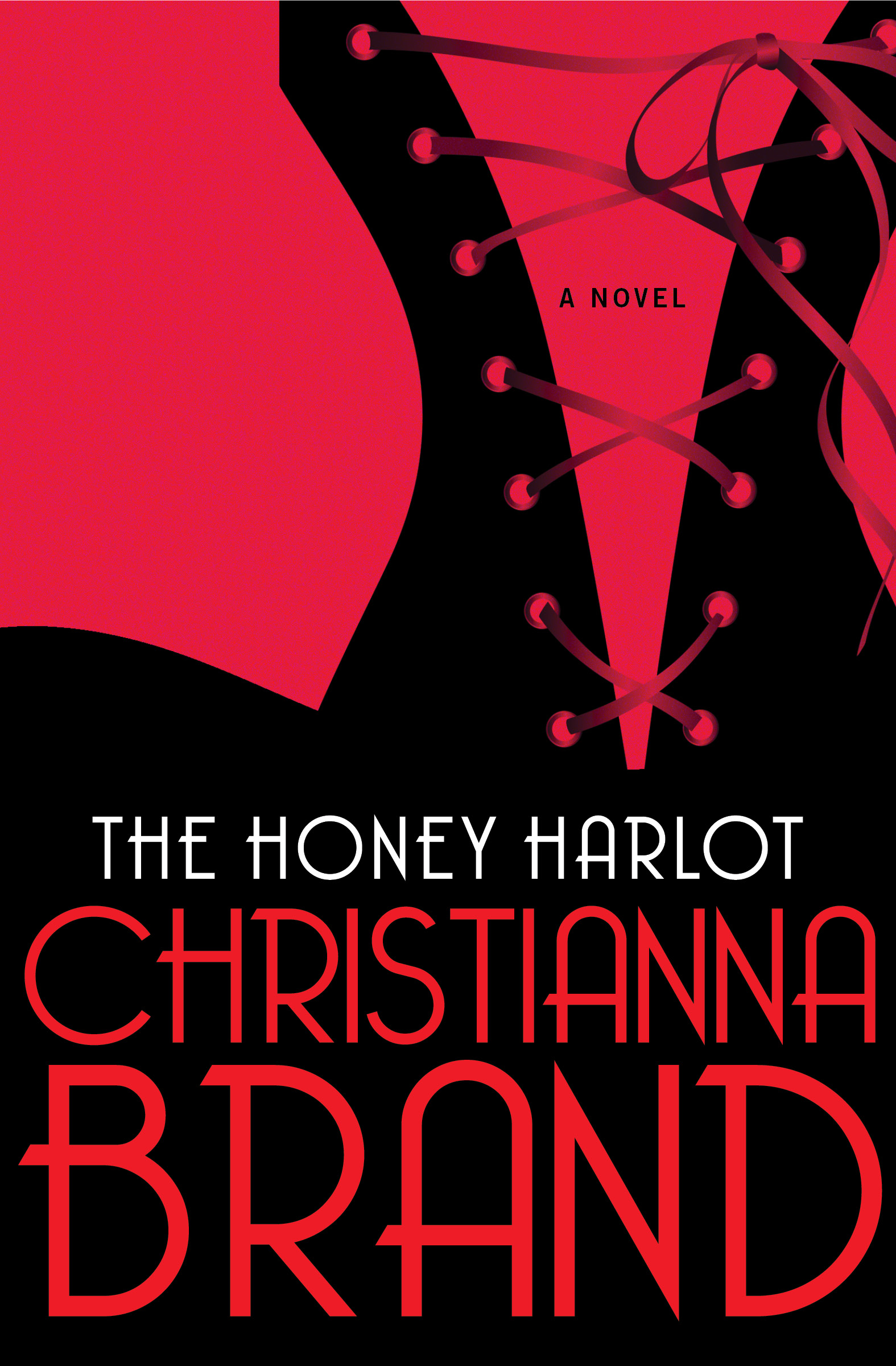 This image is the cover for the book Honey Harlot