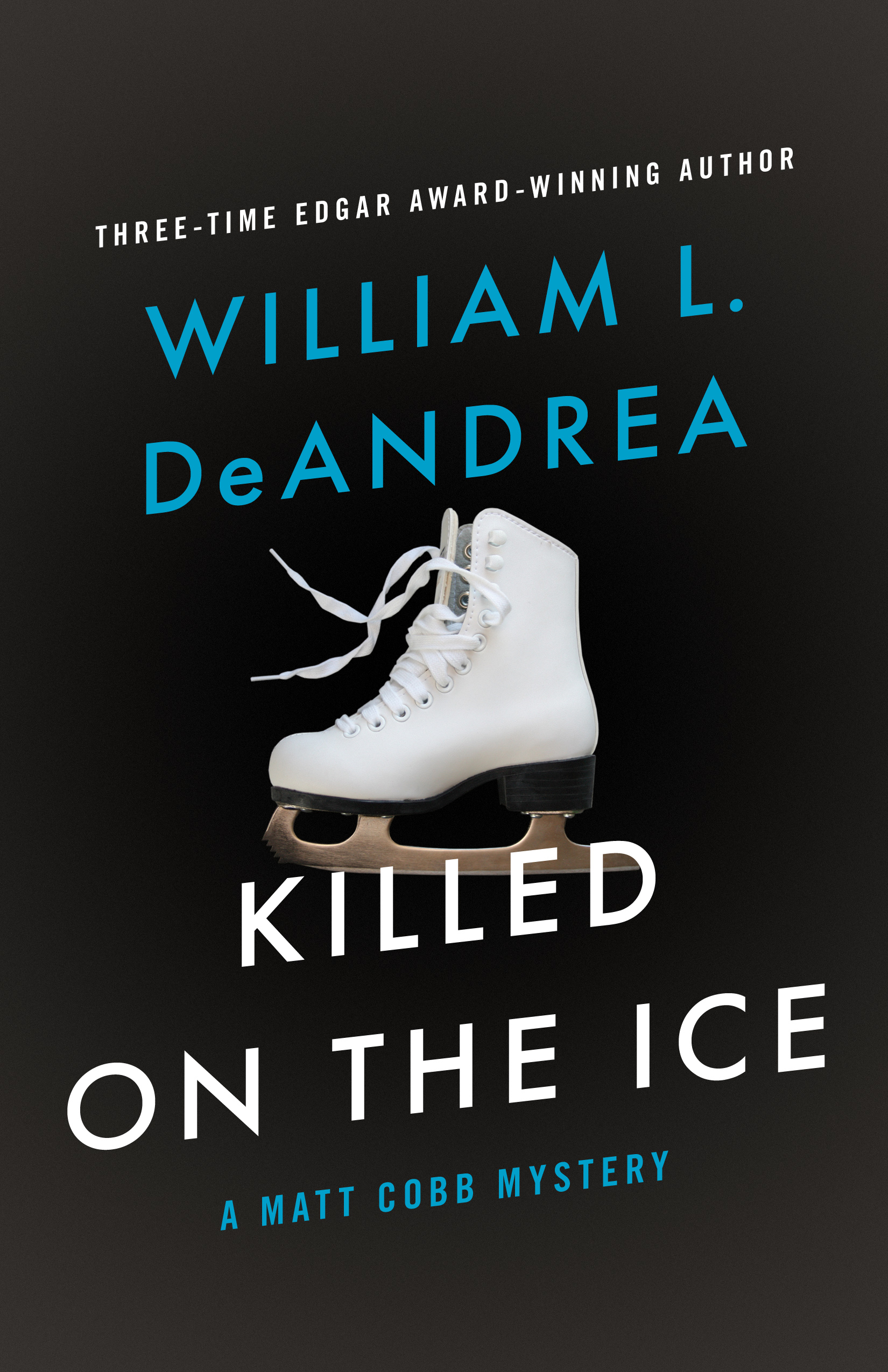 This image is the cover for the book Killed on the Ice, The Matt Cobb Mysteries