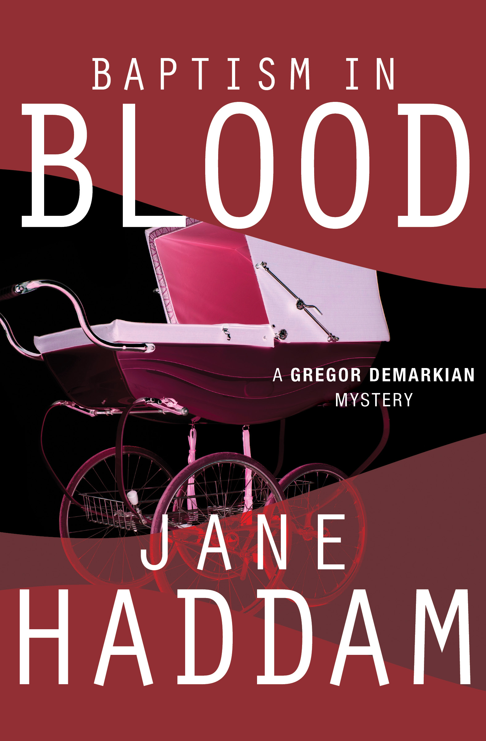 This image is the cover for the book Baptism in Blood, The Gregor Demarkian Mysteries