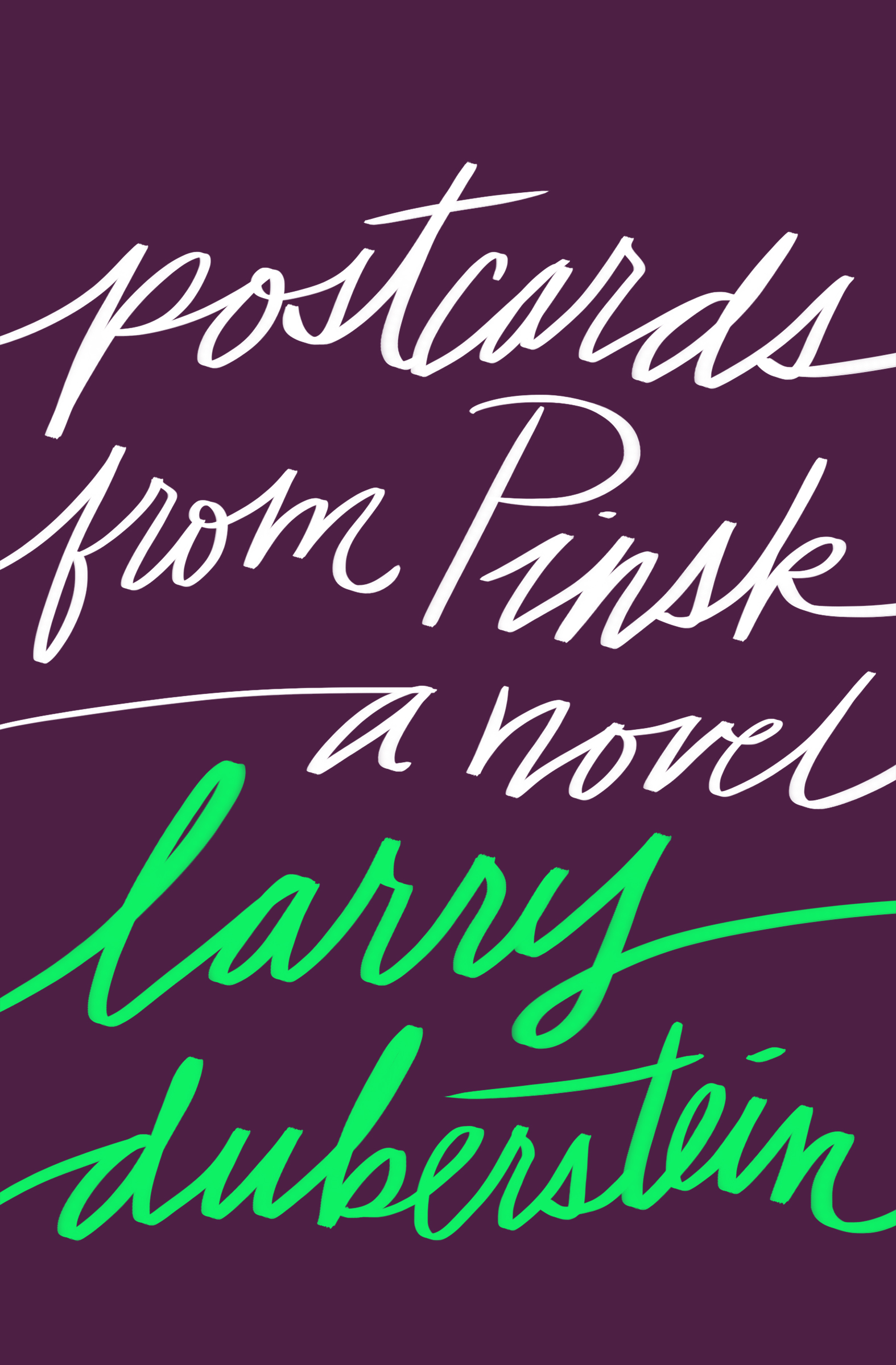 This image is the cover for the book Postcards from Pinsk