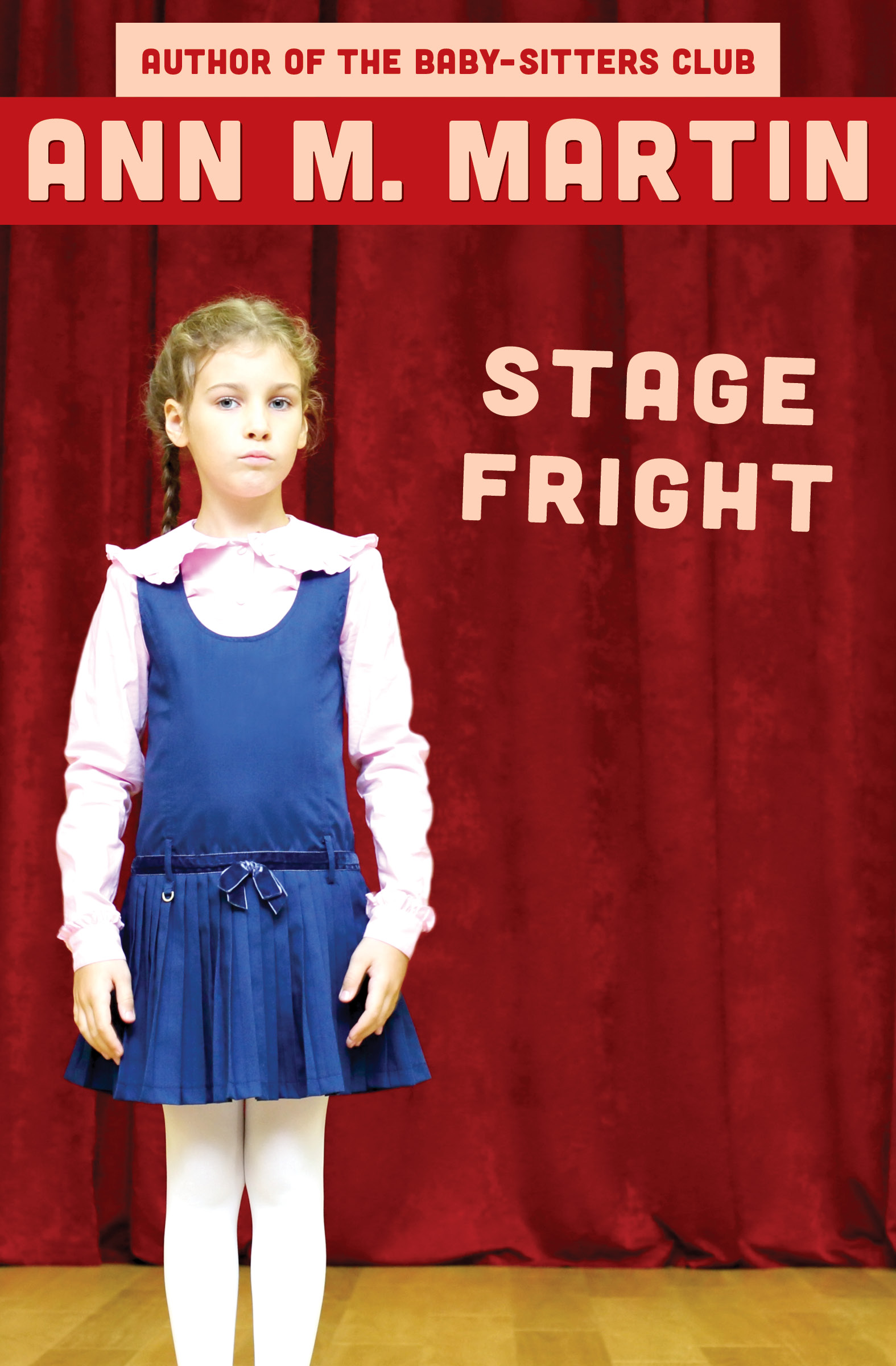 This image is the cover for the book Stage Fright