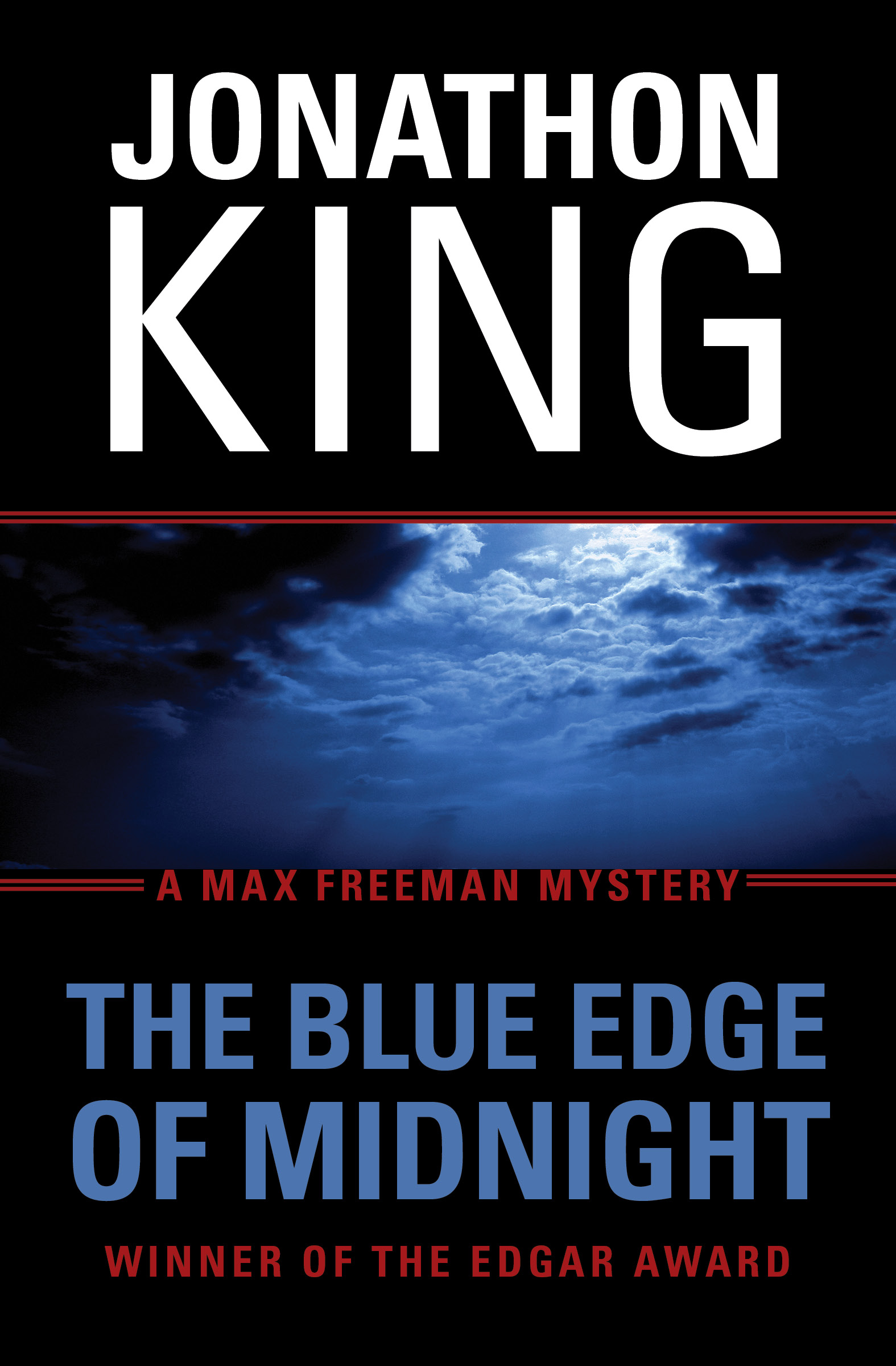 This image is the cover for the book Blue Edge of Midnight, The Max Freeman Mysteries
