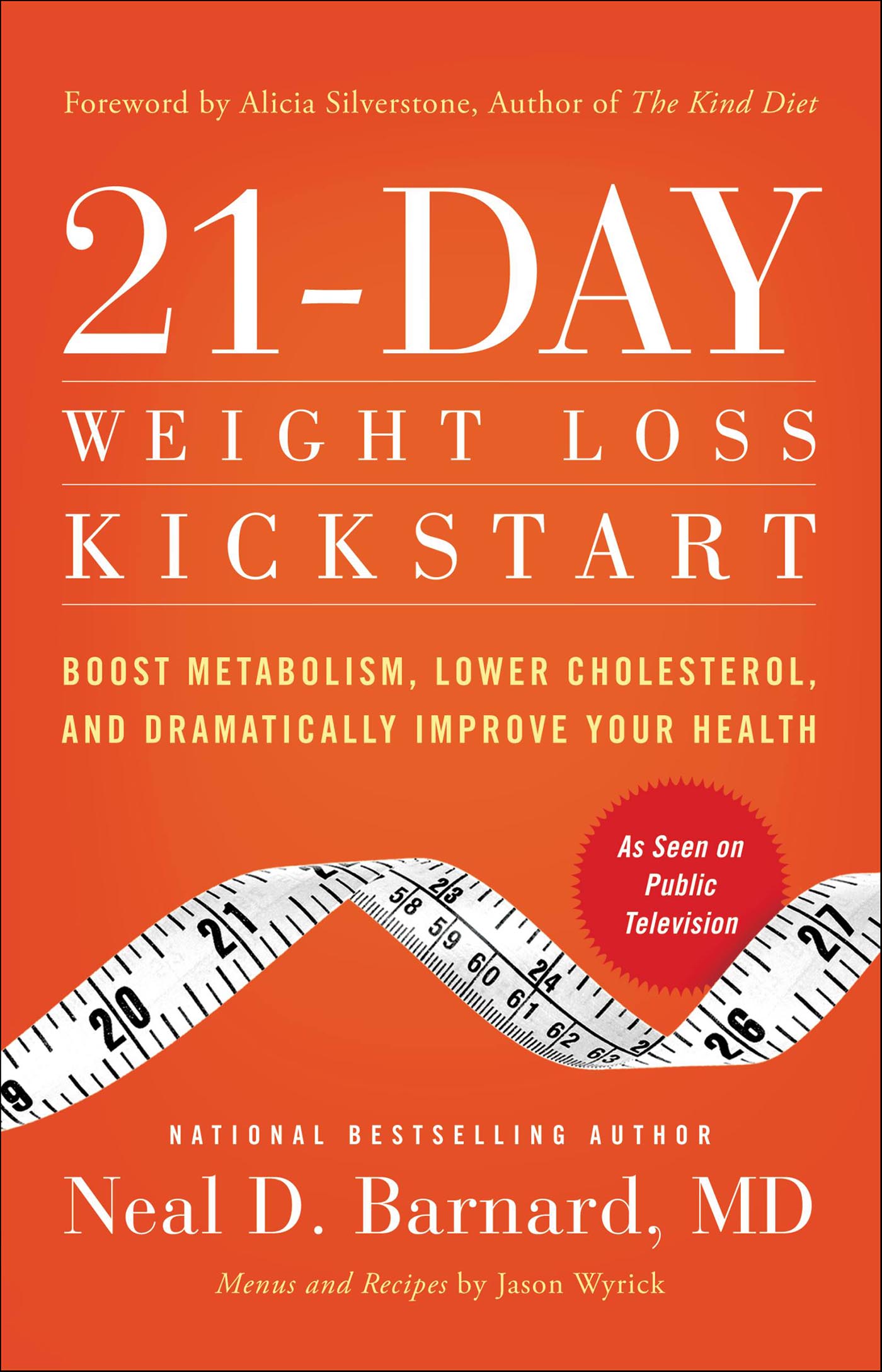 This image is the cover for the book 21-Day Weight Loss Kickstart