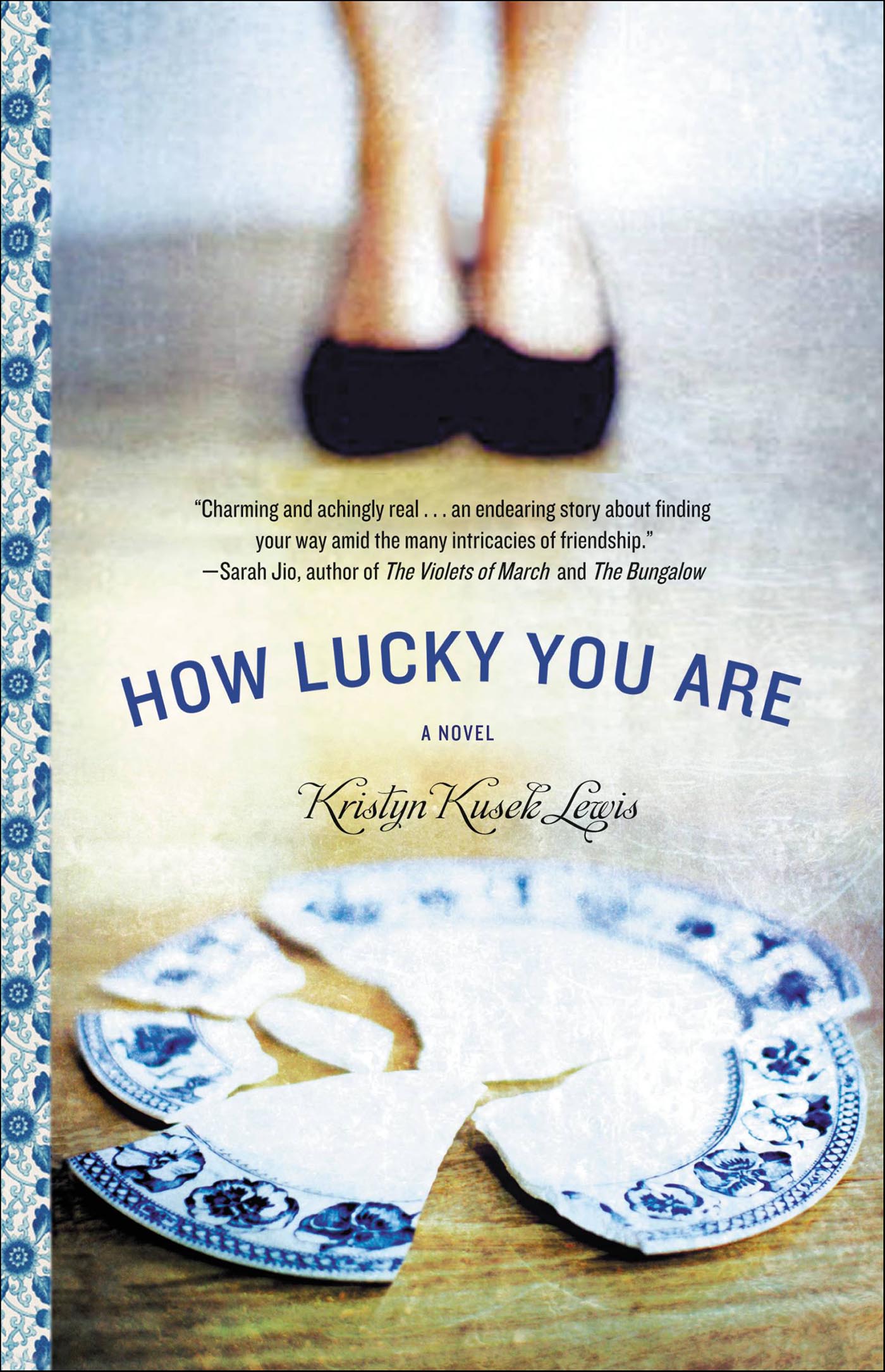 This image is the cover for the book How Lucky You Are