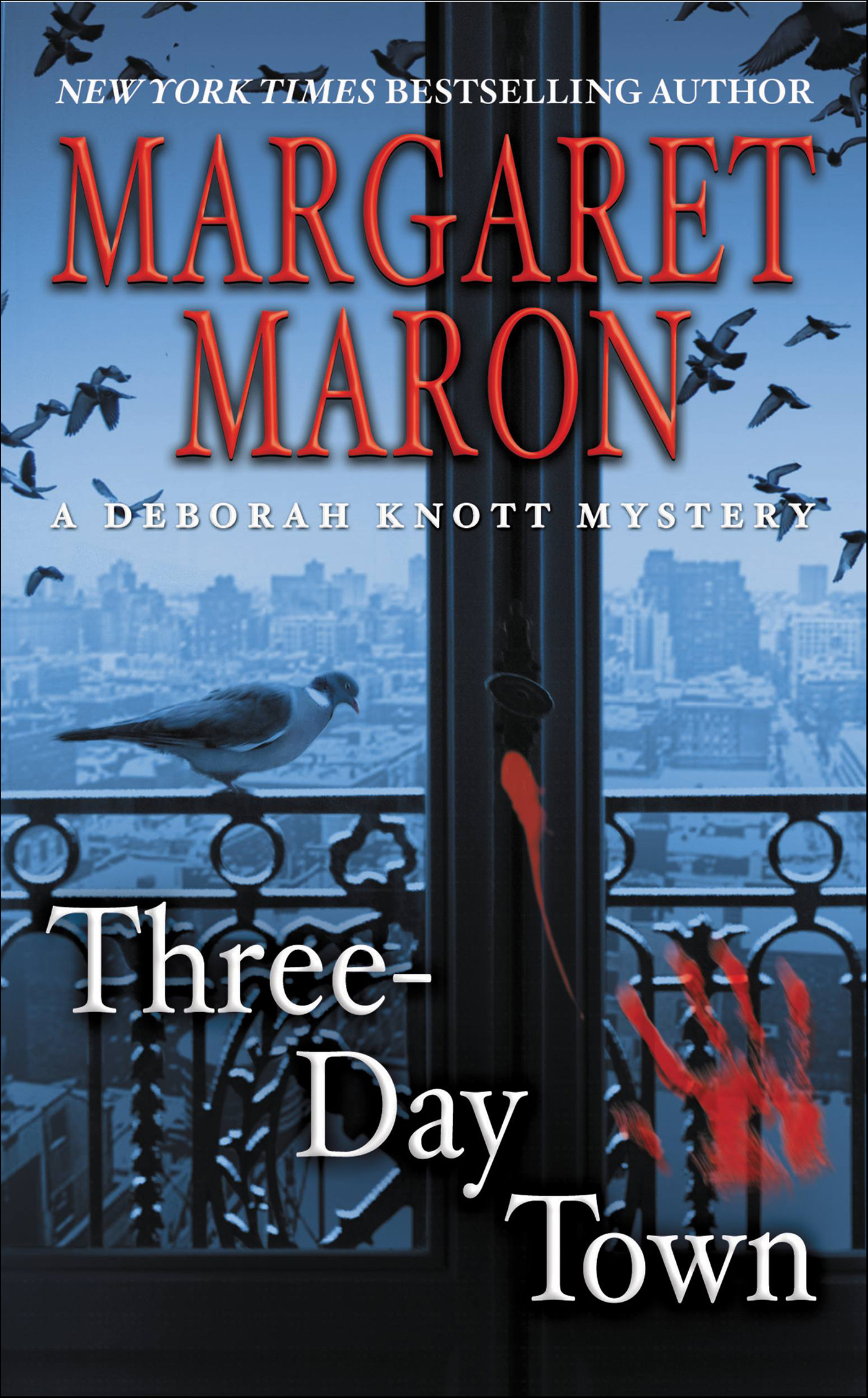 This image is the cover for the book Three-Day Town, The Deborah Knott Mysteries