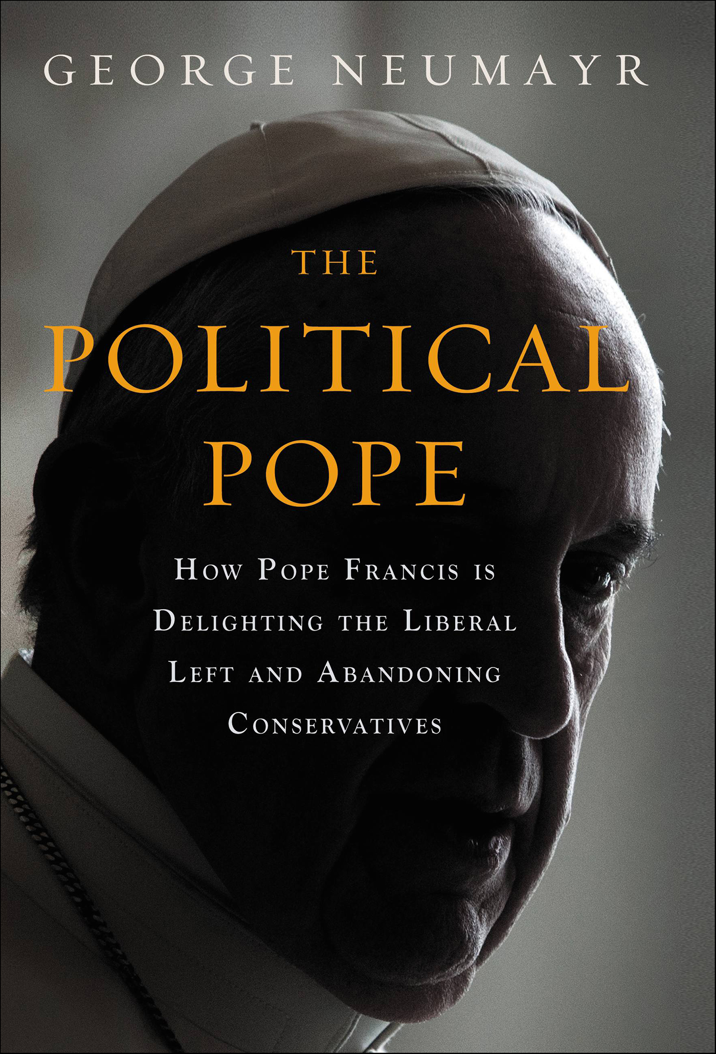 This image is the cover for the book Political Pope