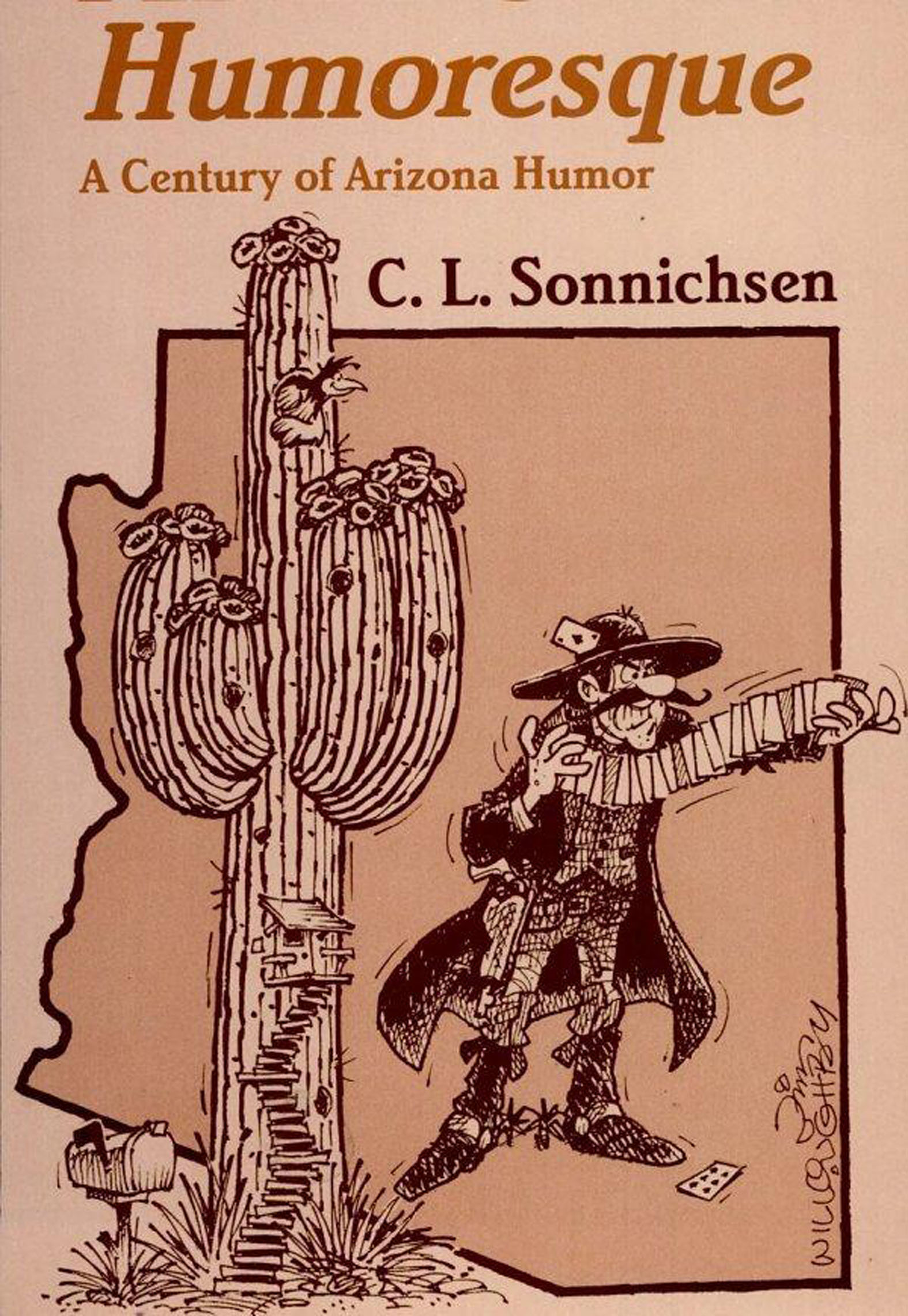 This image is the cover for the book Arizona Humoresque