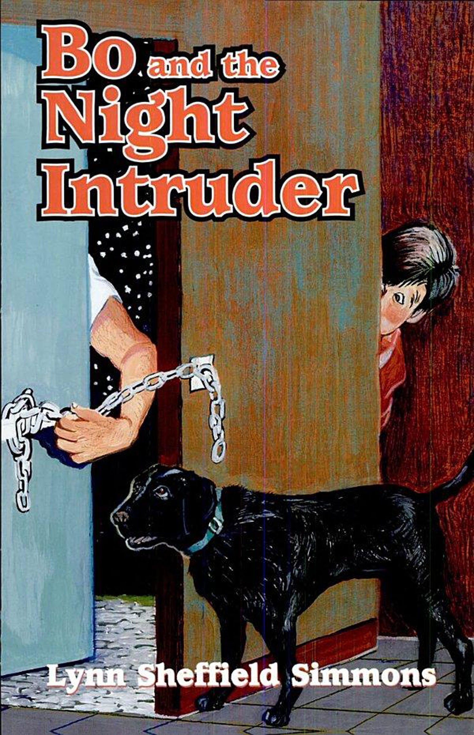 This image is the cover for the book Bo and the Night Intruder, The Bo Series